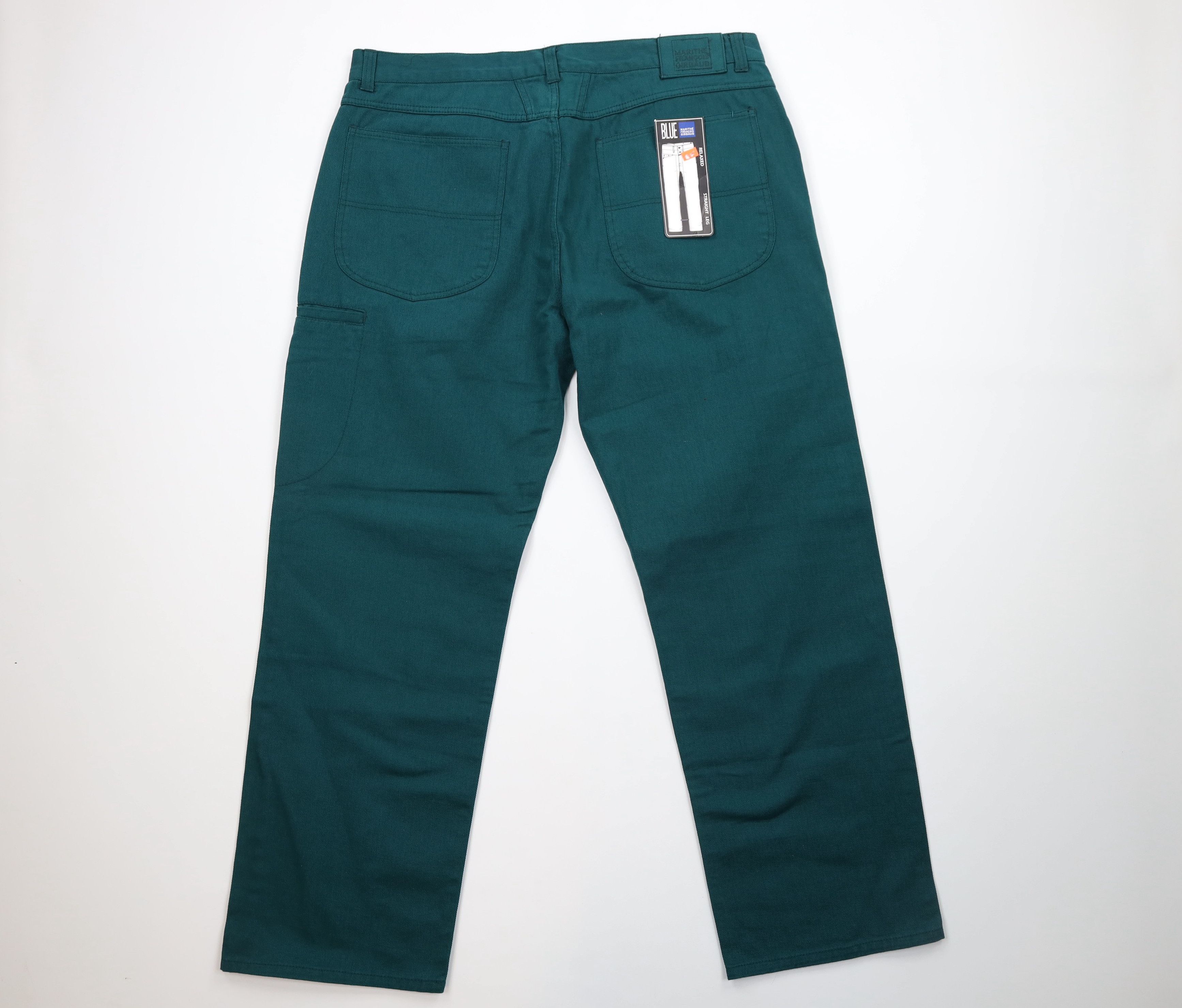 Marithe + Francois Girbaud × Vintage NOS Vintage 90s Marithe Francois Girbaud Fit Wide Leg Jeans Size US 40 / EU 56 - 7 Thumbnail