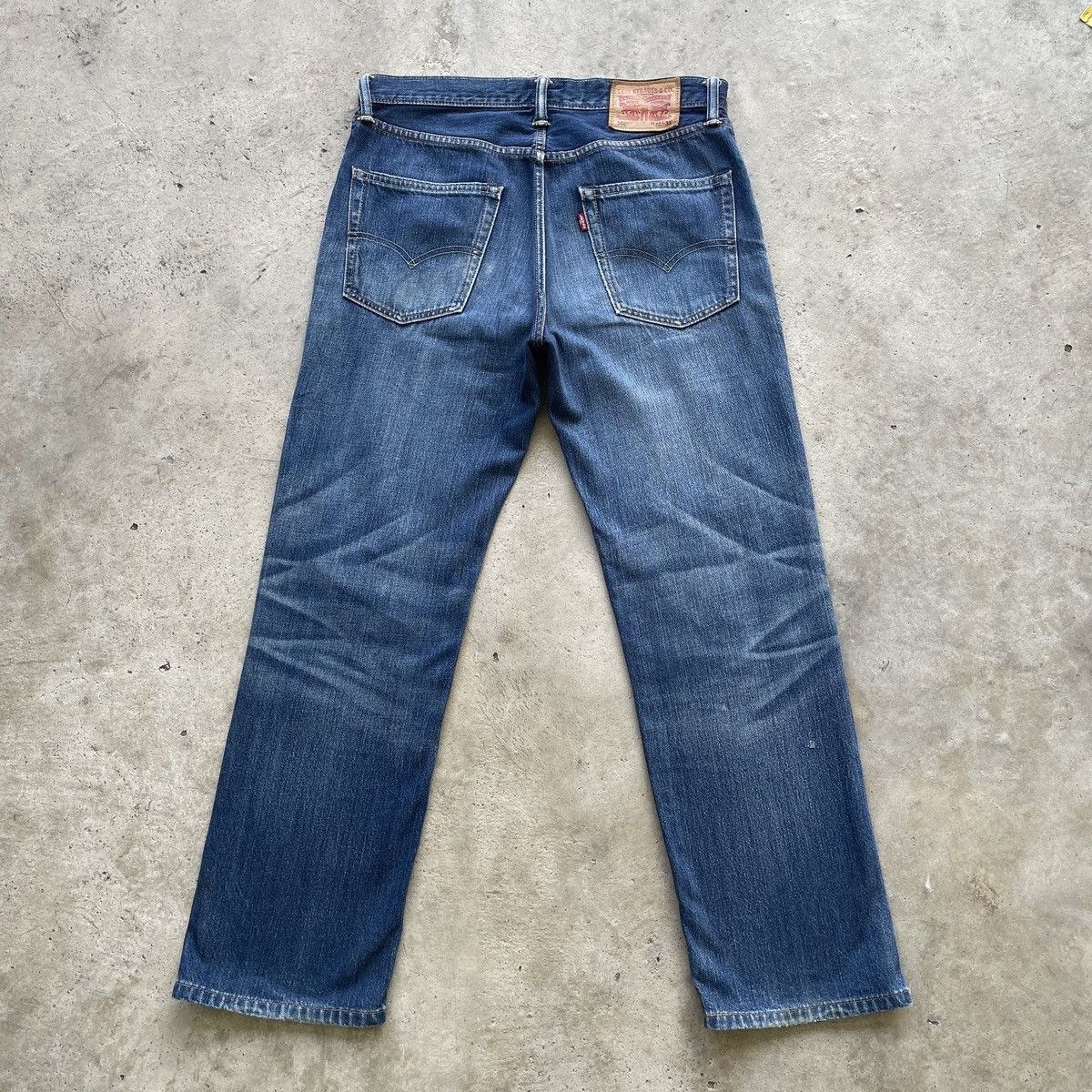 Jean × Levi's Levi’s 502 Faded Blue Distressed Jeans Denim Pants W32x29 Size US 32 / EU 48 - 12 Thumbnail