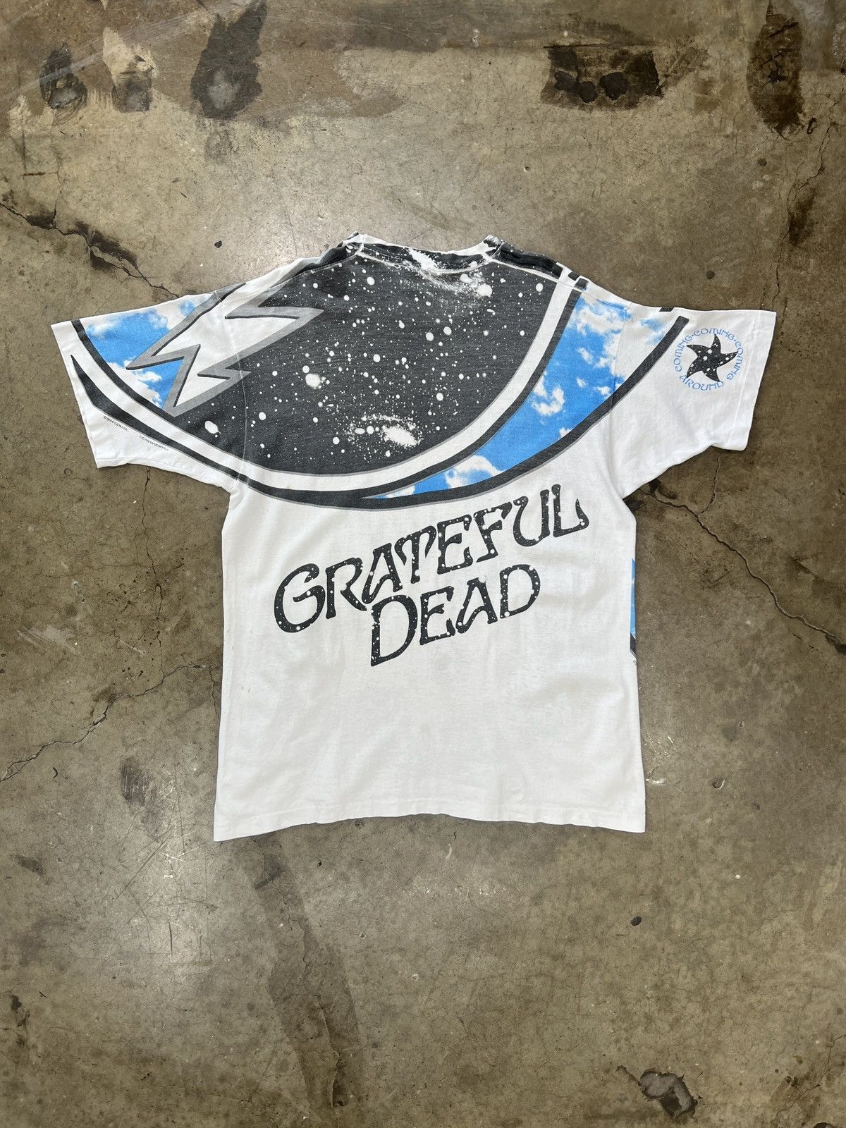 Band Tees Vintage AOP 1993 Liquid Blue Grateful Dead Single Stitch XL Size US XL / EU 56 / 4 - 5 Thumbnail