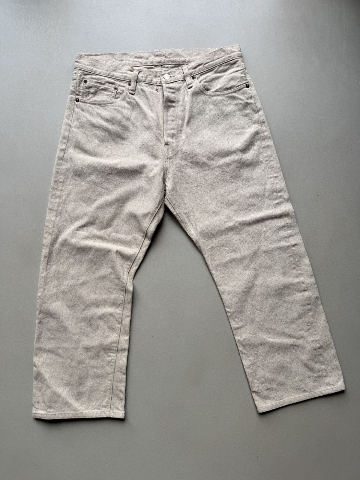 Japan Warehouse Co Selvedge Cropped Pants