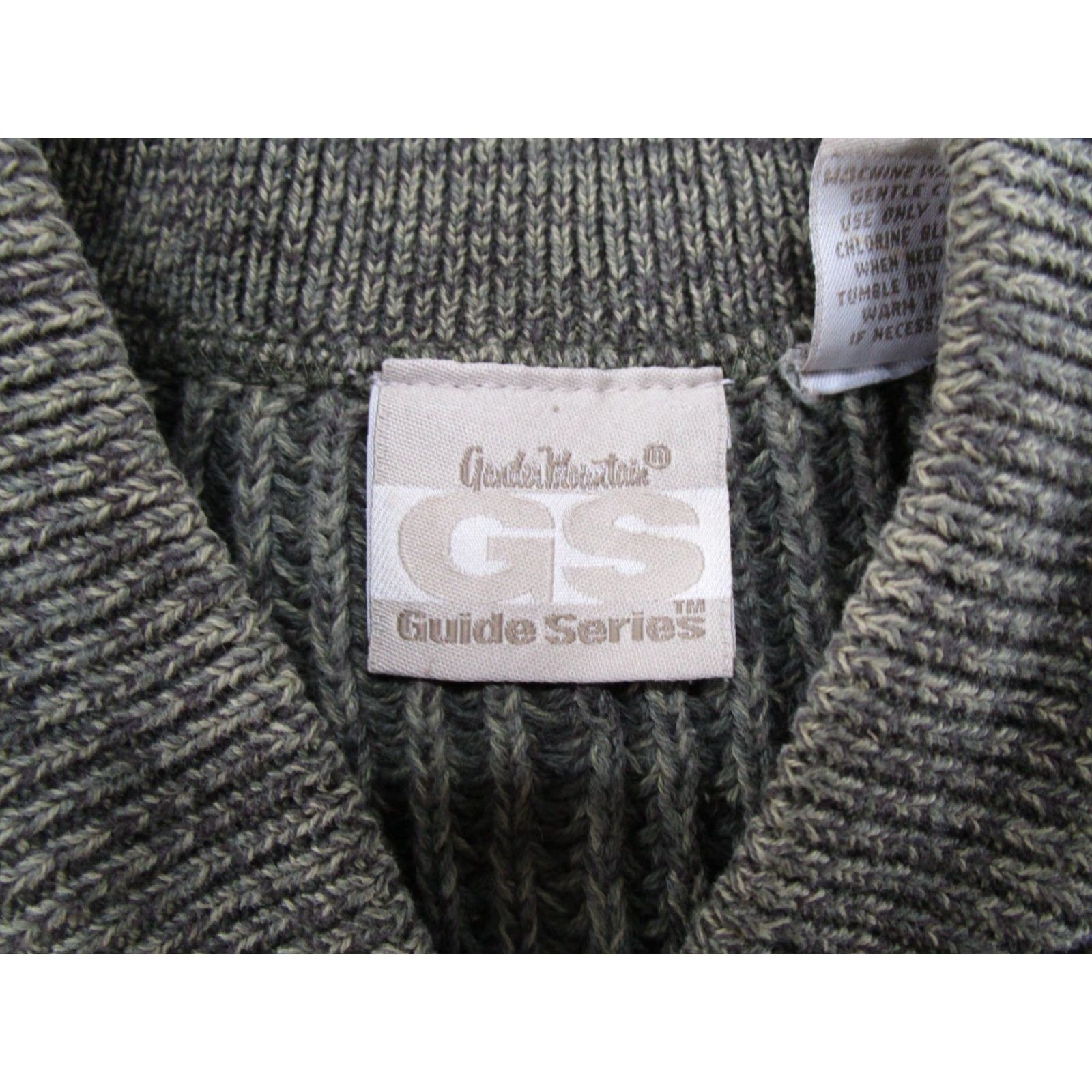 Vintage VINTAGE Gander Mountain Sweater Pullover Shirt Men M Green 90s 90s Knit Cotton Button Winter Fall Casual Mens Size US M / EU 48-50 / 2 - 2 Thumbnail