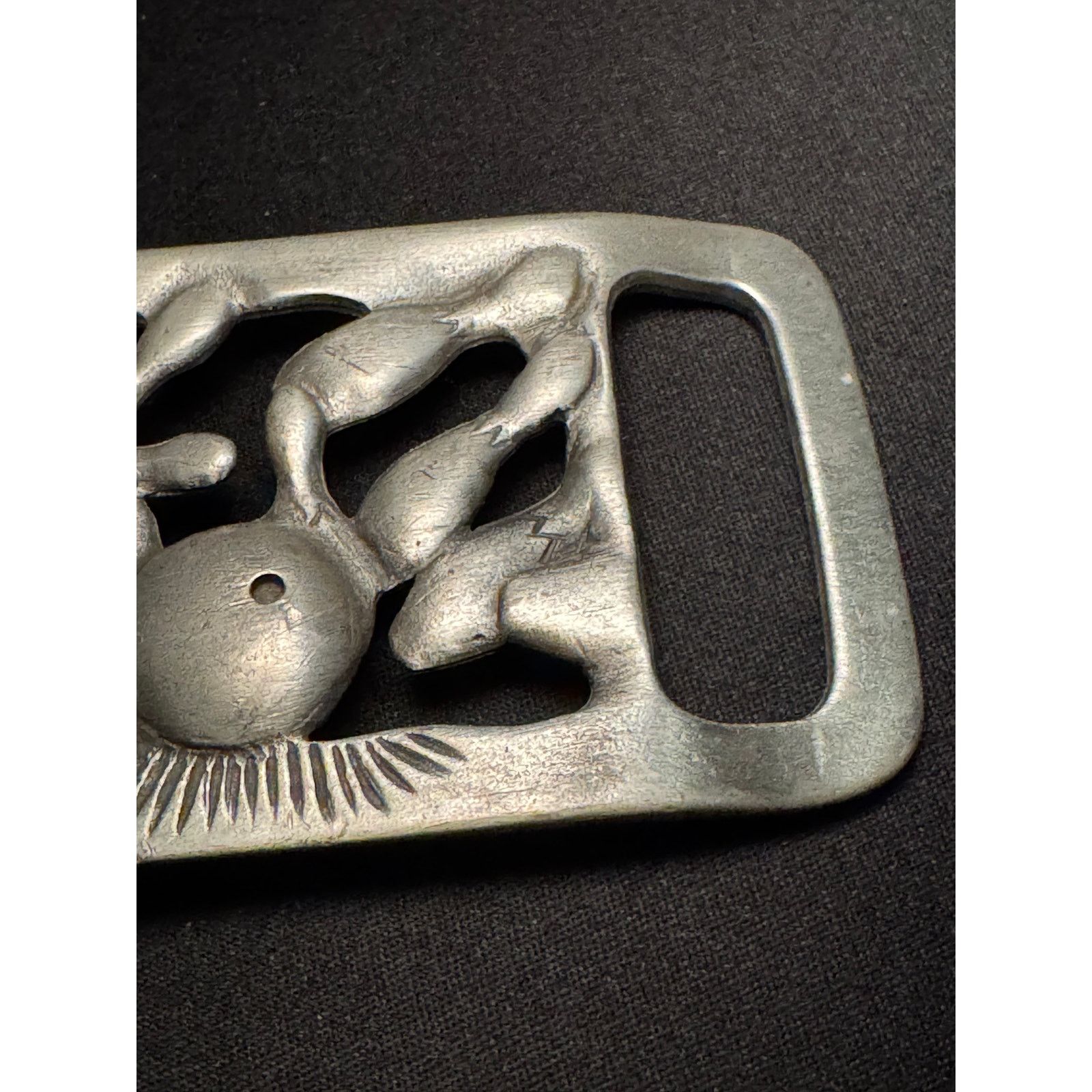 Vintage Vintage Pewter Bowling Belt Buckle Size ONE SIZE - 3 Thumbnail