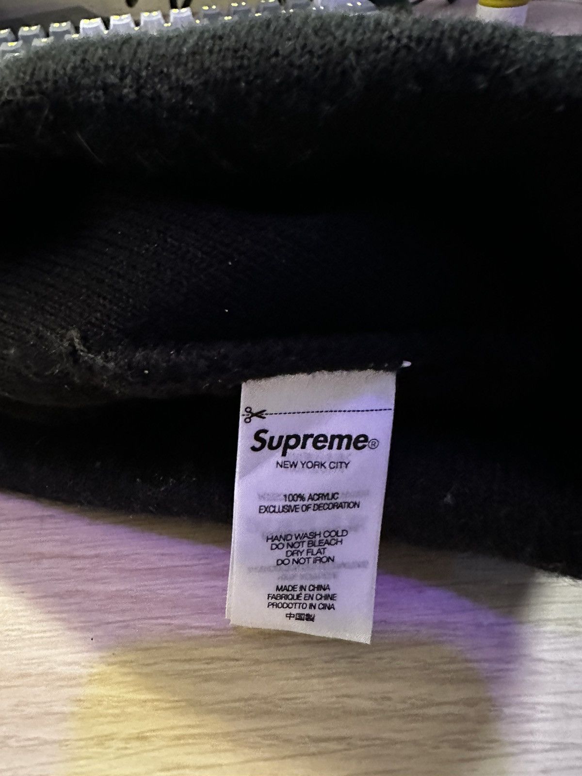 Other Supreme logo beanie Size ONE SIZE - 3 Thumbnail