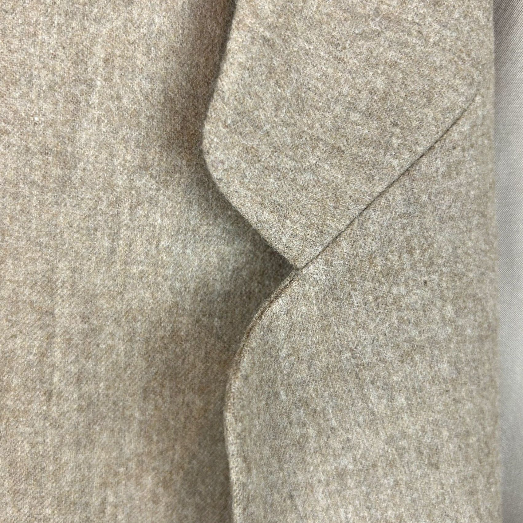 Pendleton VINTAGE Pendleton Blazer Womens 14 Beige Wool Single Button Flaws Read Size XL / US 12-14 / IT 48-50 - 6 Thumbnail