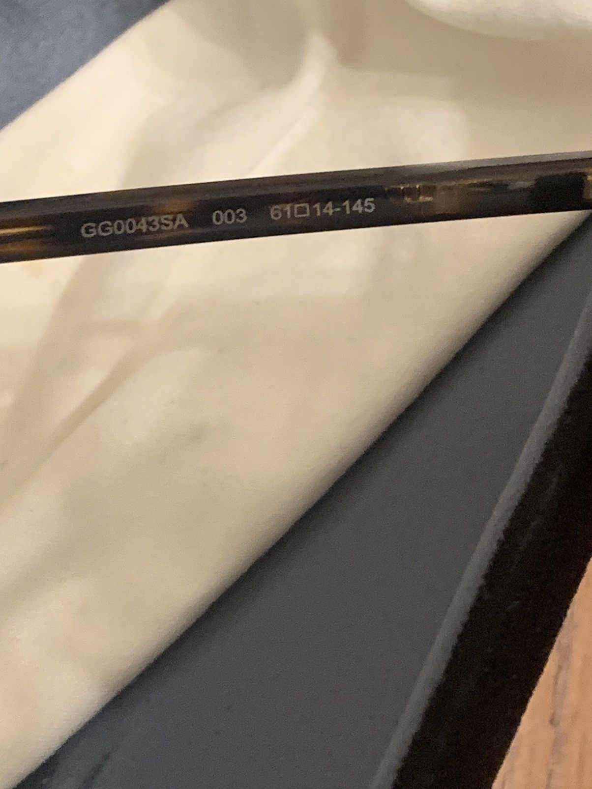 Gucci Gucci Aviator Sunglasses, Silver Size ONE SIZE - 7 Thumbnail
