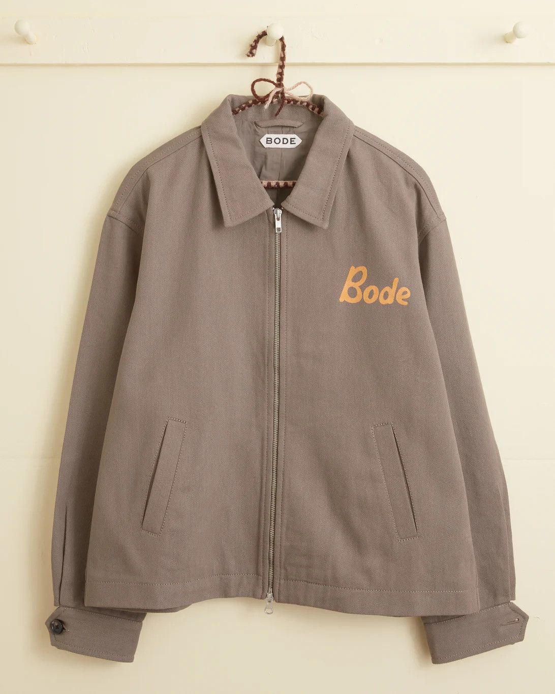 Bode 1375USD Taupe 'Low Lying Summer Club' Jacket 1 of 203 Size US L / EU 52-54 / 3 - 1 Thumbnail