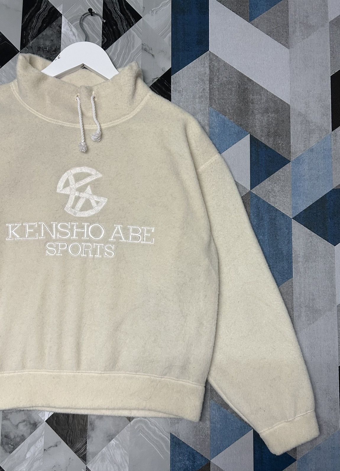 Japanese Brand × Kensho Abe 🔥 KENSHO ABE SPORTS FLEECE Embroidery Logo Size US M / EU 48-50 / 2 - 4 Thumbnail