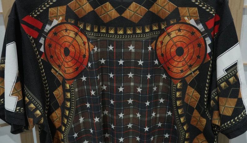 Givenchy Givenchy Checkerboard Star Target Short Sleeve T-Shirt X Size US XS / EU 42 / 0 - 4 Thumbnail