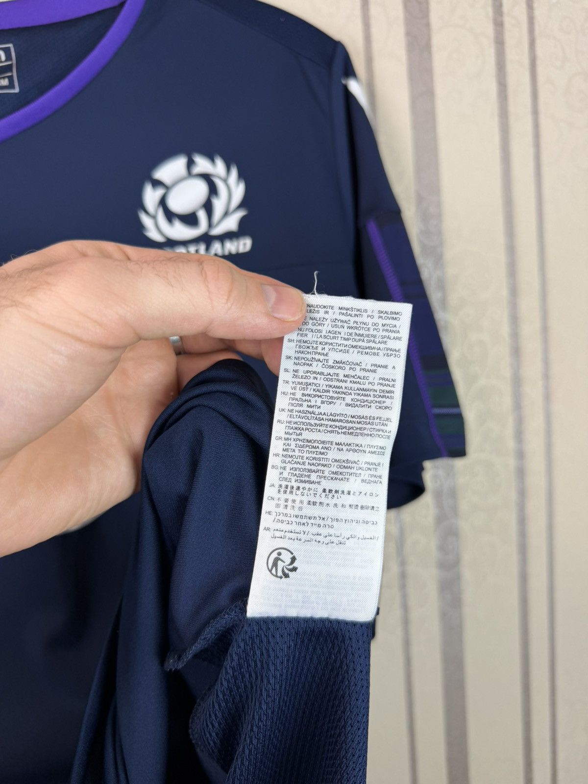 Macron Macron Scotland rugby national team jersey Size US XXL / EU 58 / 5 - 9 Thumbnail