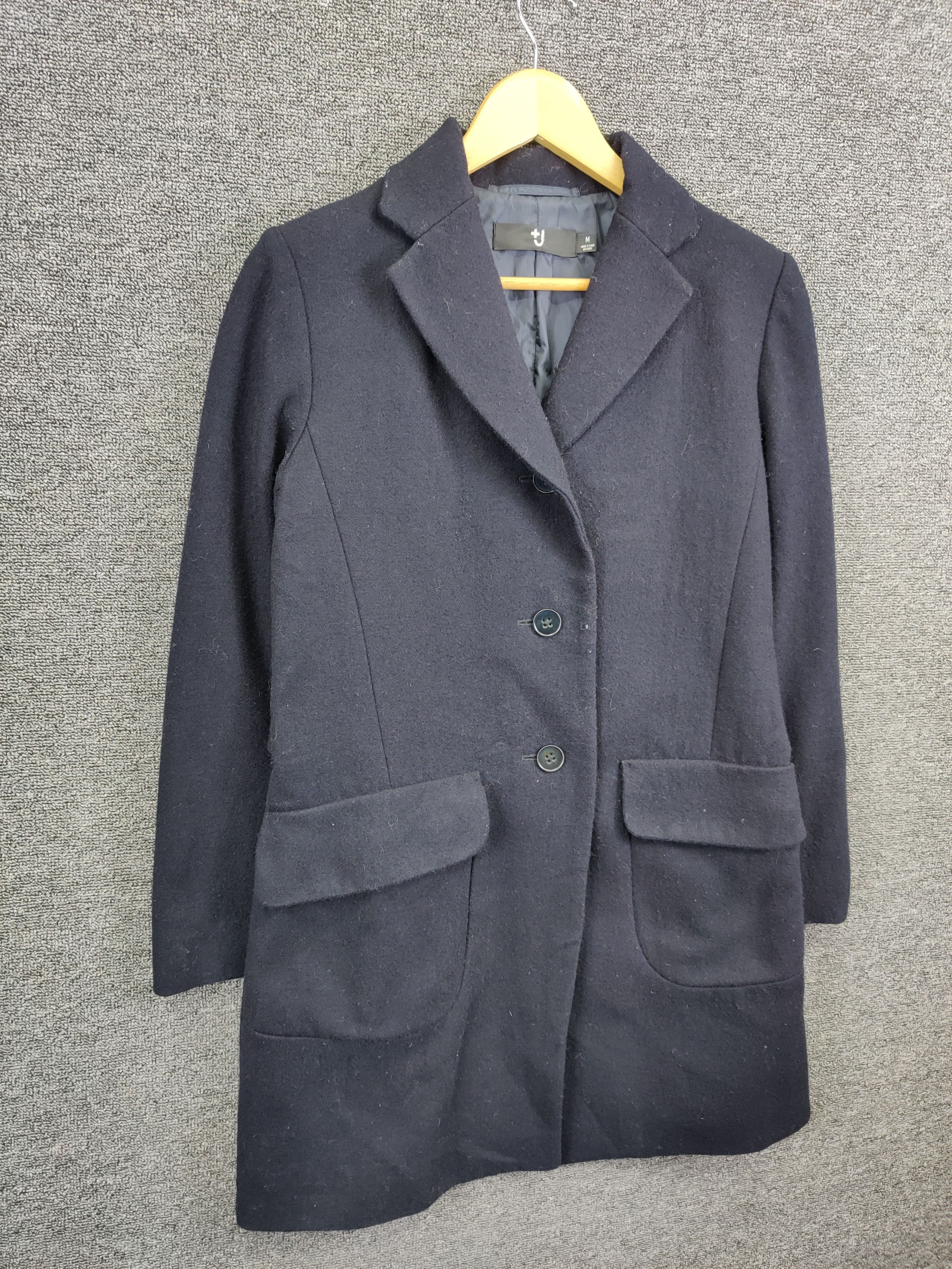 Jil Sander × Uniqlo Uniqlo x Jil Sander Wool Single Breasted Coat Size US M / EU 48-50 / 2 - 5 Thumbnail