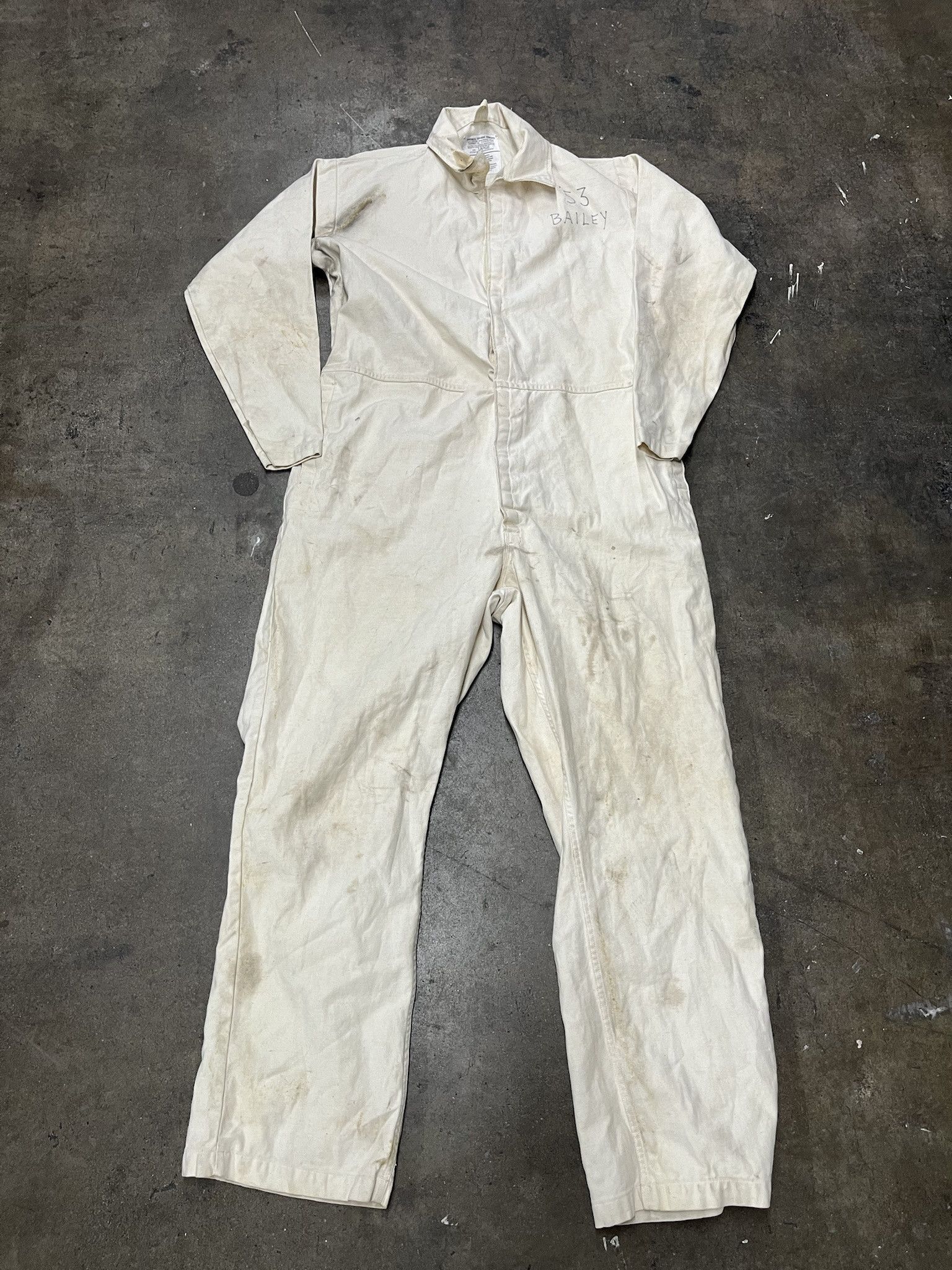 Vintage Vintage 1990s Military Explosive Handlers Overalls Size L Size US L / EU 52-54 / 3 - 1 Thumbnail
