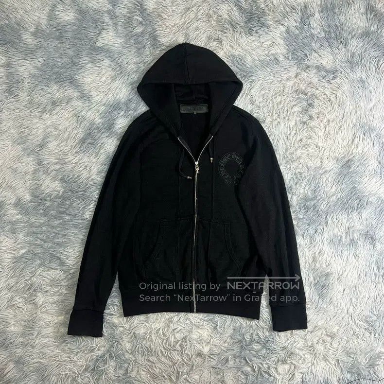 CHROME HEARTS Size S Zipper coat