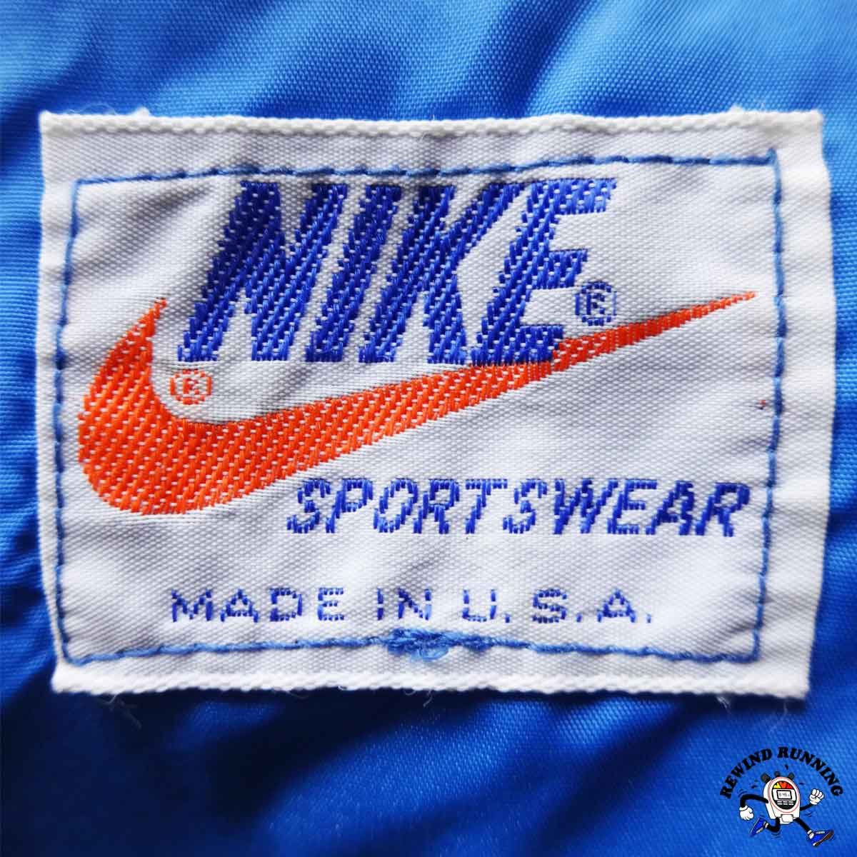 Nike Nike Vintage Mens XXL 70s 80s Blue Orange Windbreaker Jacket Size US XXL / EU 58 / 5 - 2 Thumbnail