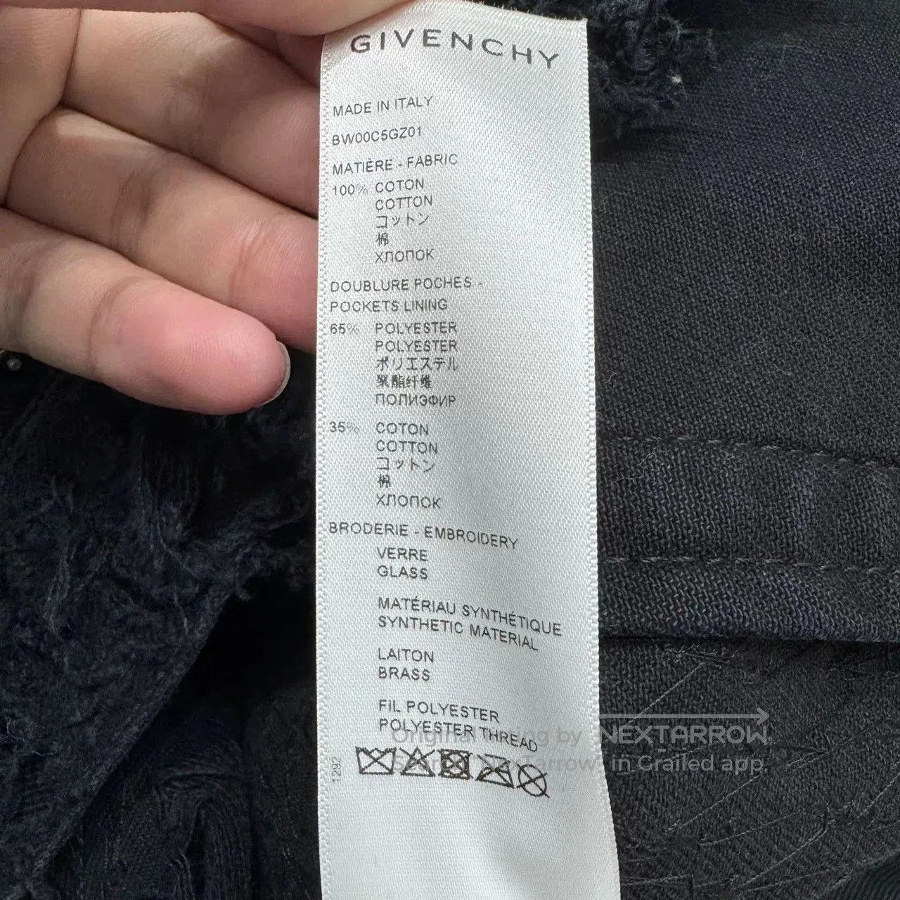 Givenchy givenchy artistic denim jacket in size small. Size US S / EU 44-46 / 1 - 5 Thumbnail