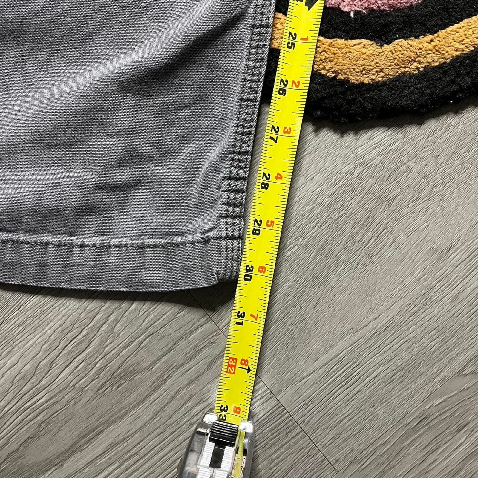 Carhartt Carhartt Relaxed Fit Carpenter Style Work Pants 42x32 Grey Size US 42 / EU 58 - 5 Thumbnail