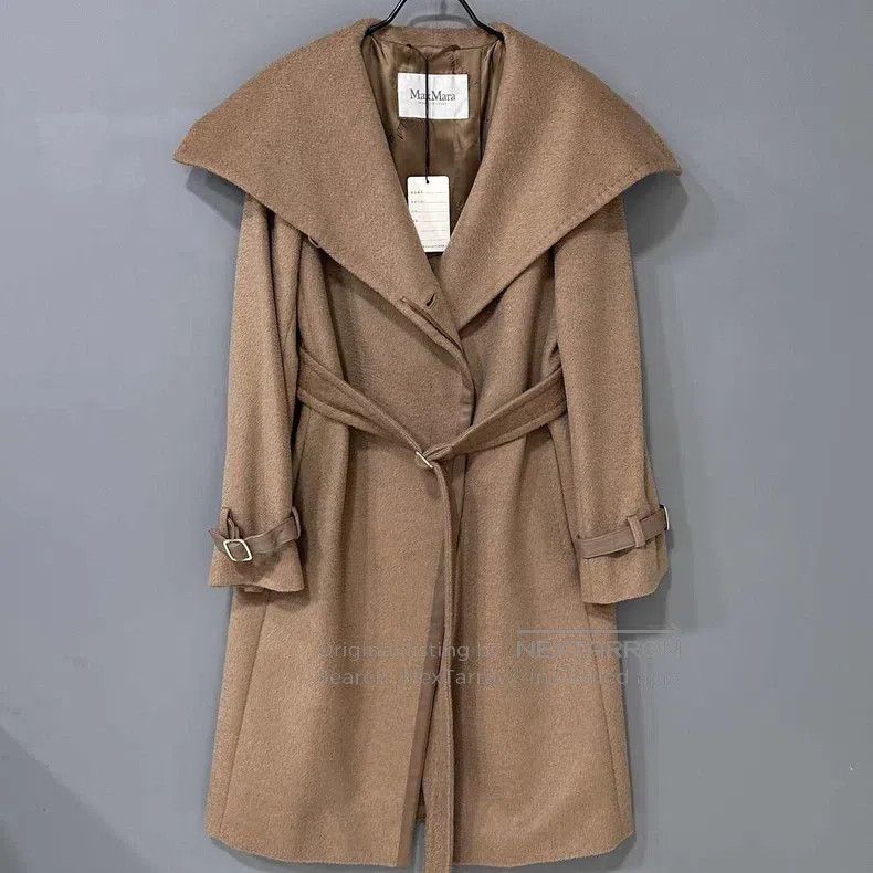 Max Mara Max Mara Poncho Collar Camel Fur and Leather Coat Size S / US 4 / IT 40 - 1 Thumbnail