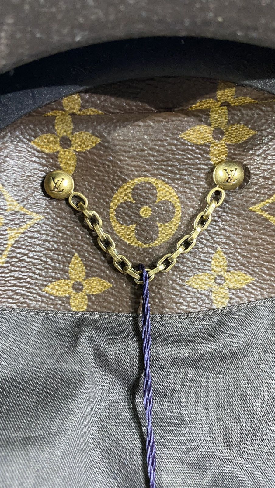 Louis Vuitton Louis Vuitton Monogram Admiral 46 Leather Jacket Virgil Size US S / EU 44-46 / 1 - 8 Thumbnail
