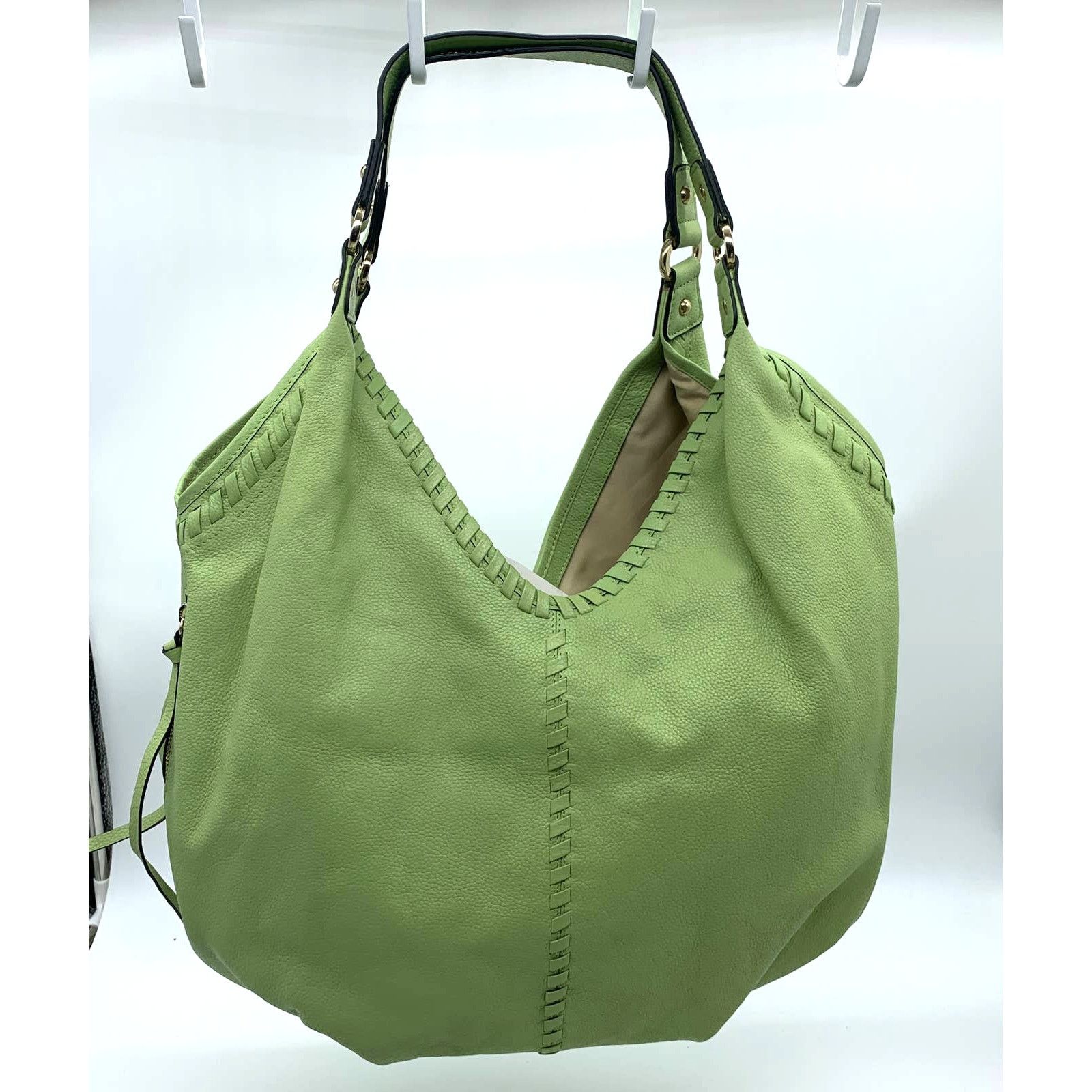Other LODIS Womens Handbag Large Whipstitch Leather Tote Size ONE SIZE - 1 Thumbnail