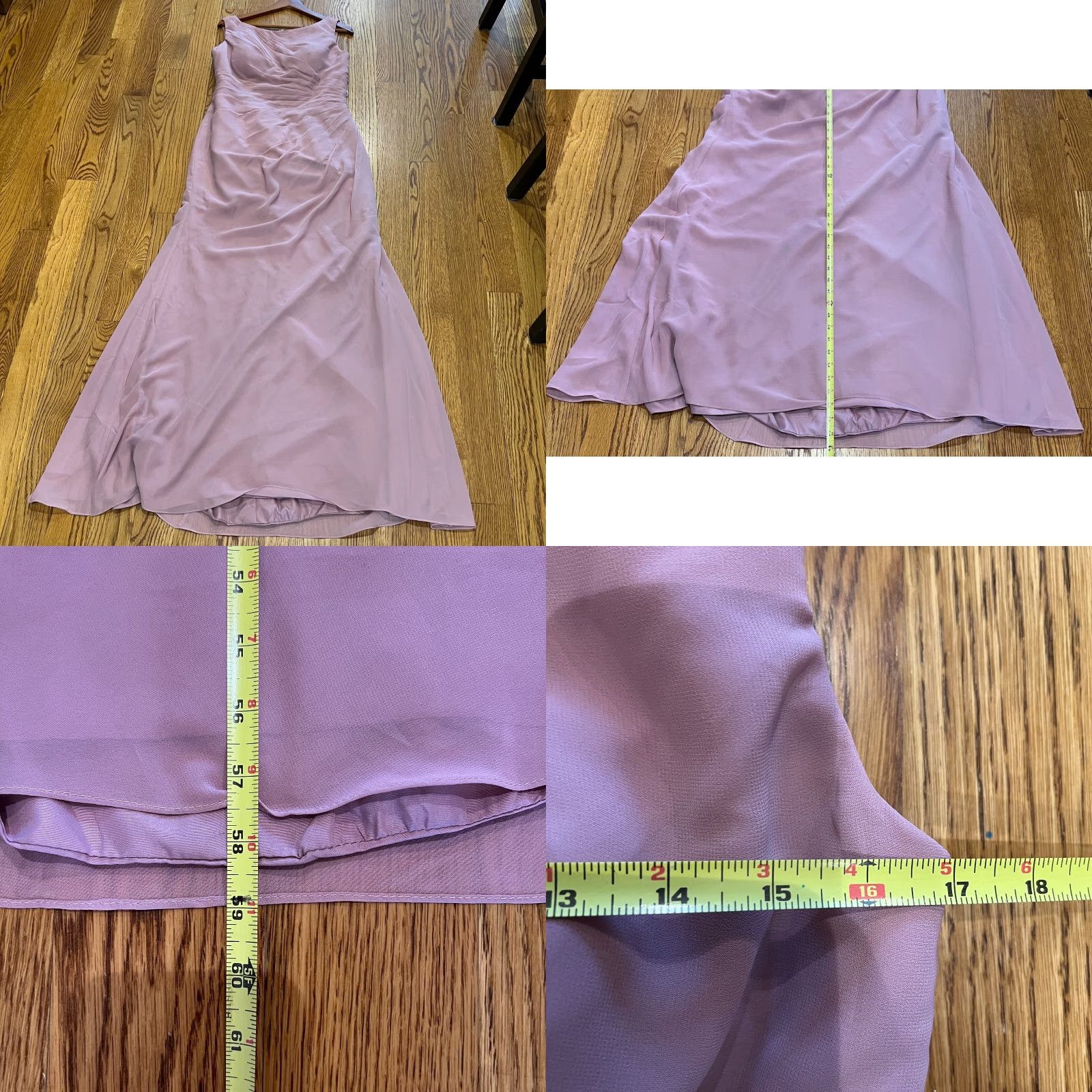 Pinko Lan Ting Dress Pink Long Bride NWOT Size M / US 6-8 / IT 42-44 - 8 Thumbnail