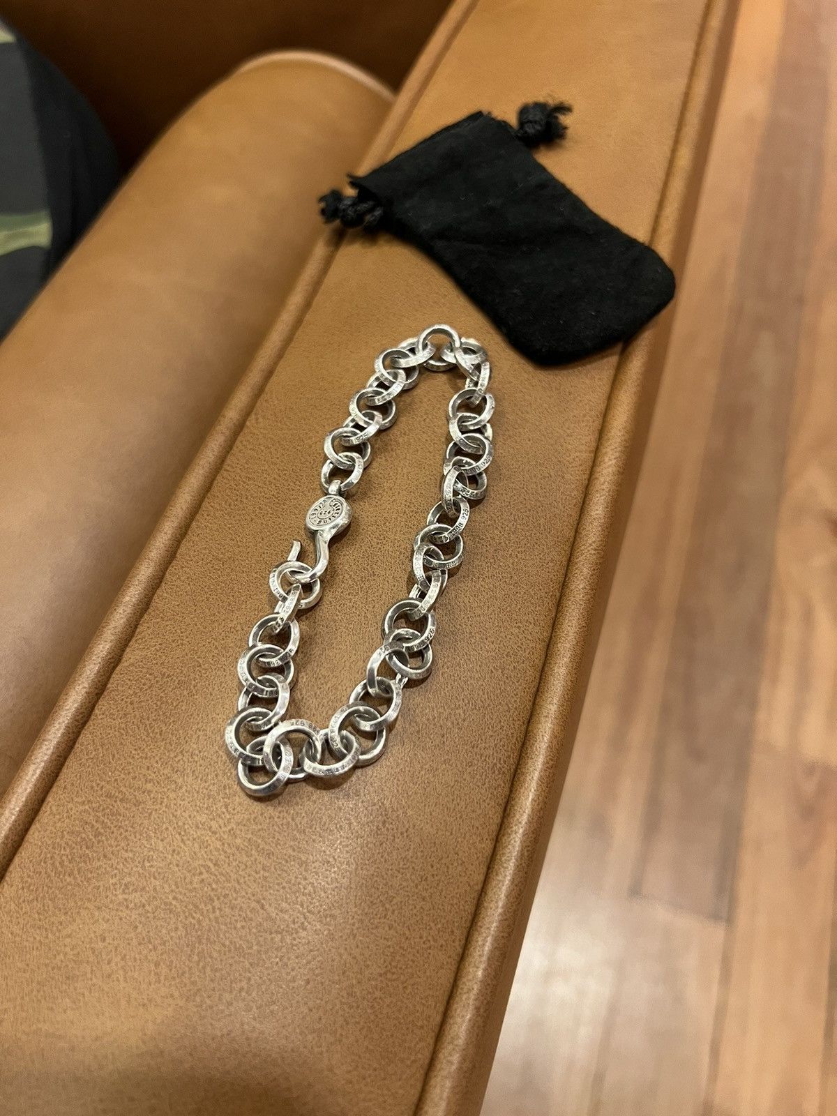 Chrome Hearts Chrome Hearts ‘B-Ring’ Bracelet Silver | Grailed