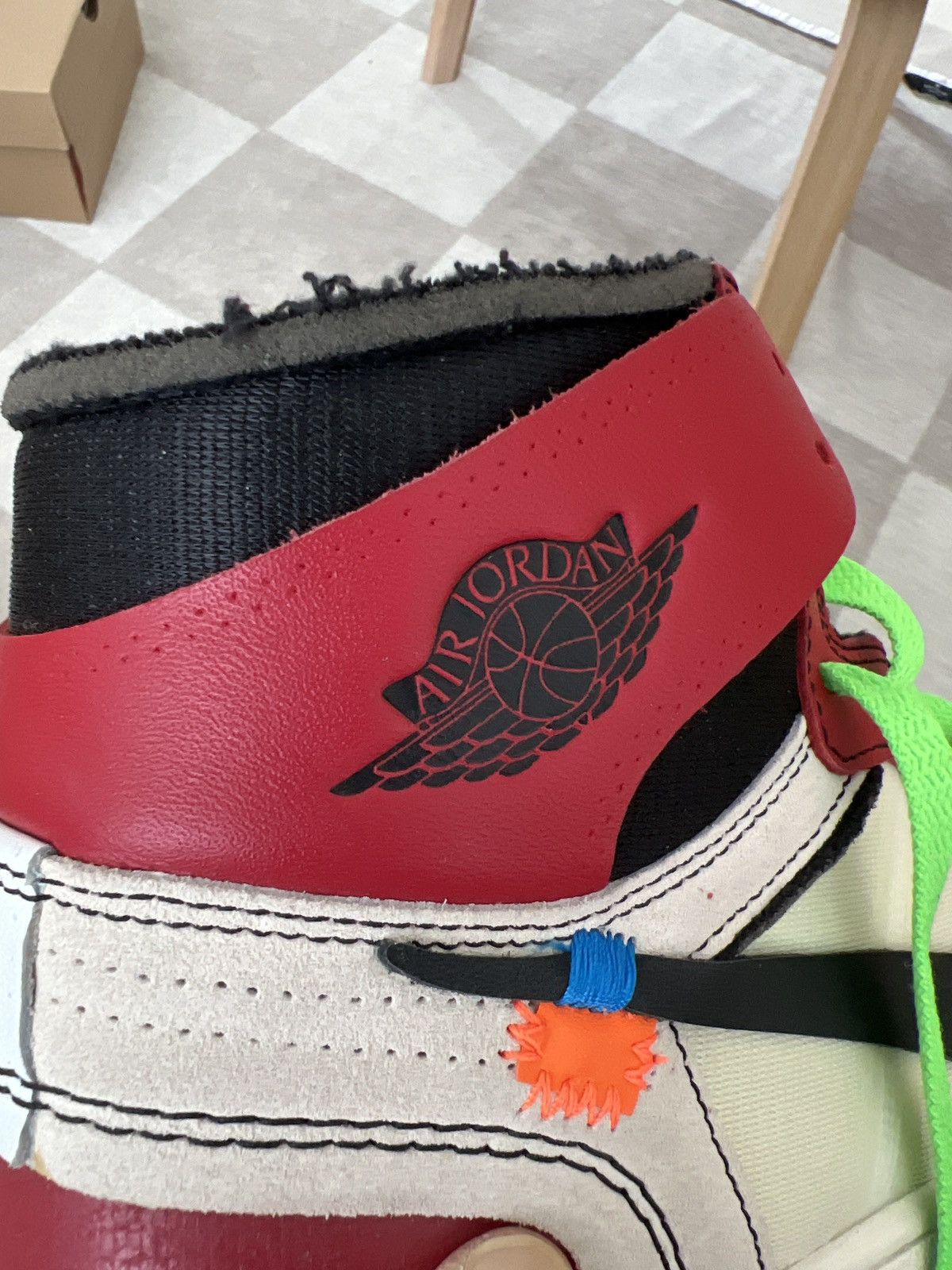Jordan Brand × Off-White Jordan 1 x off white chicago Size US 8.5 / EU 41-42 - 7 Thumbnail