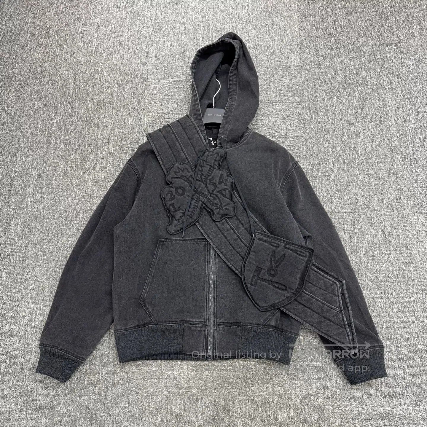 Louis Vuitton Louis Vuitton LV Embossed Strap Denim Jacket. Size US S / EU 44-46 / 1 - 1 Thumbnail