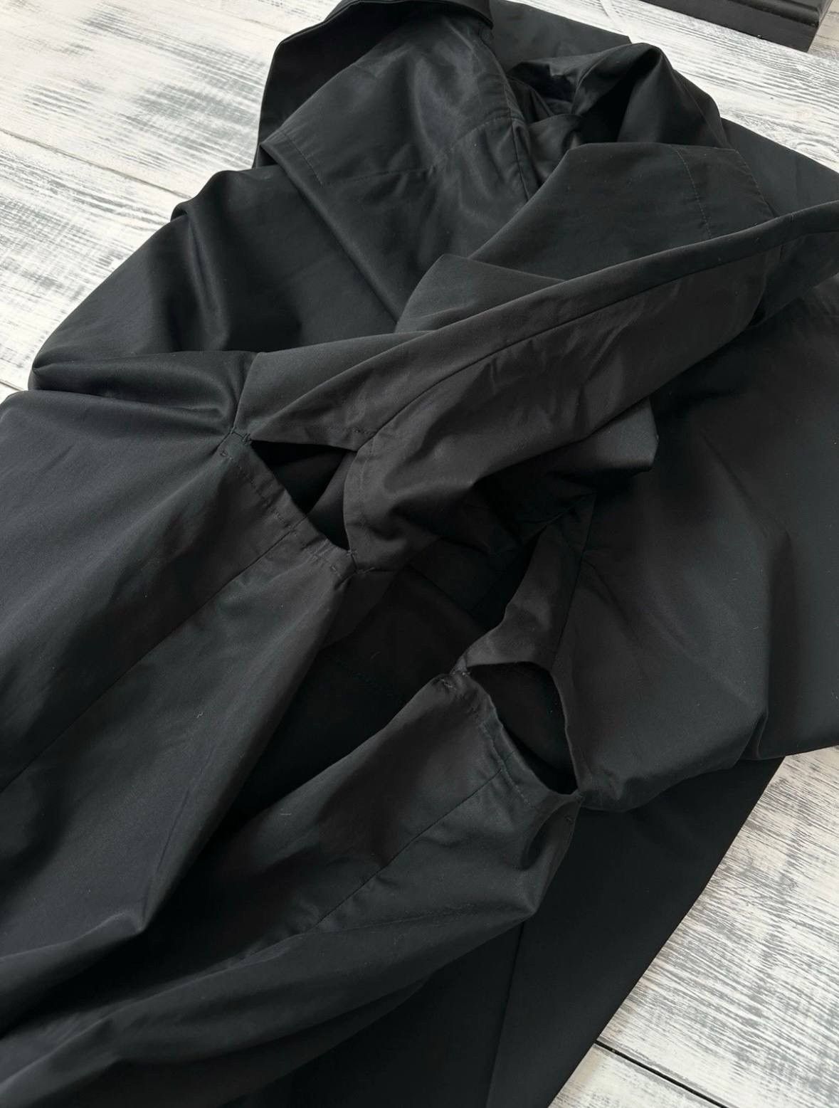 Other CHRISTA DE CAROUGE Avant Garde Black Oversized Coat Jacket Size ONE SIZE - 17 Thumbnail