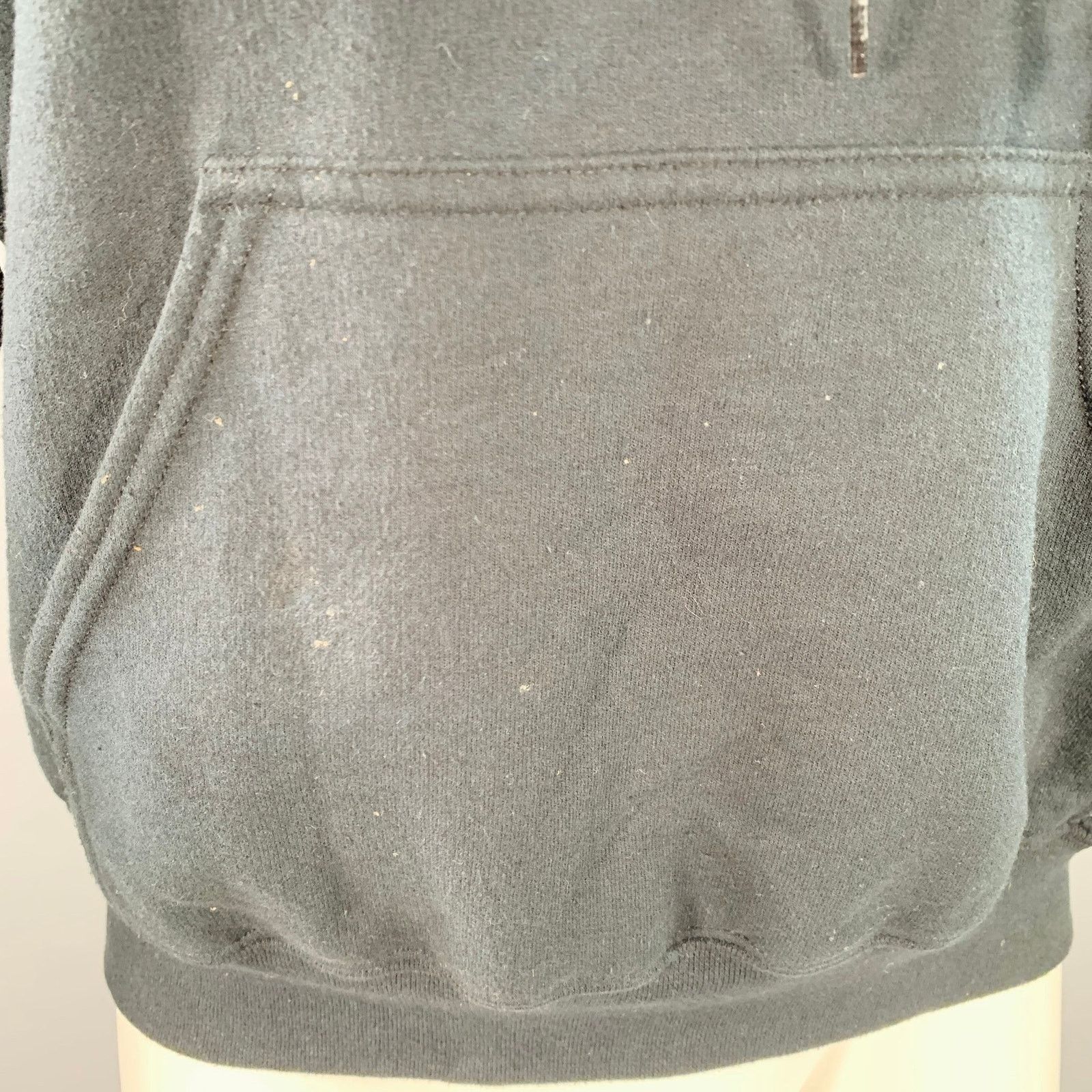 Opening Ceremony M Black White Print Cotton Blend Hooded Sweatshirt Size US M / EU 48-50 / 2 - 8 Thumbnail