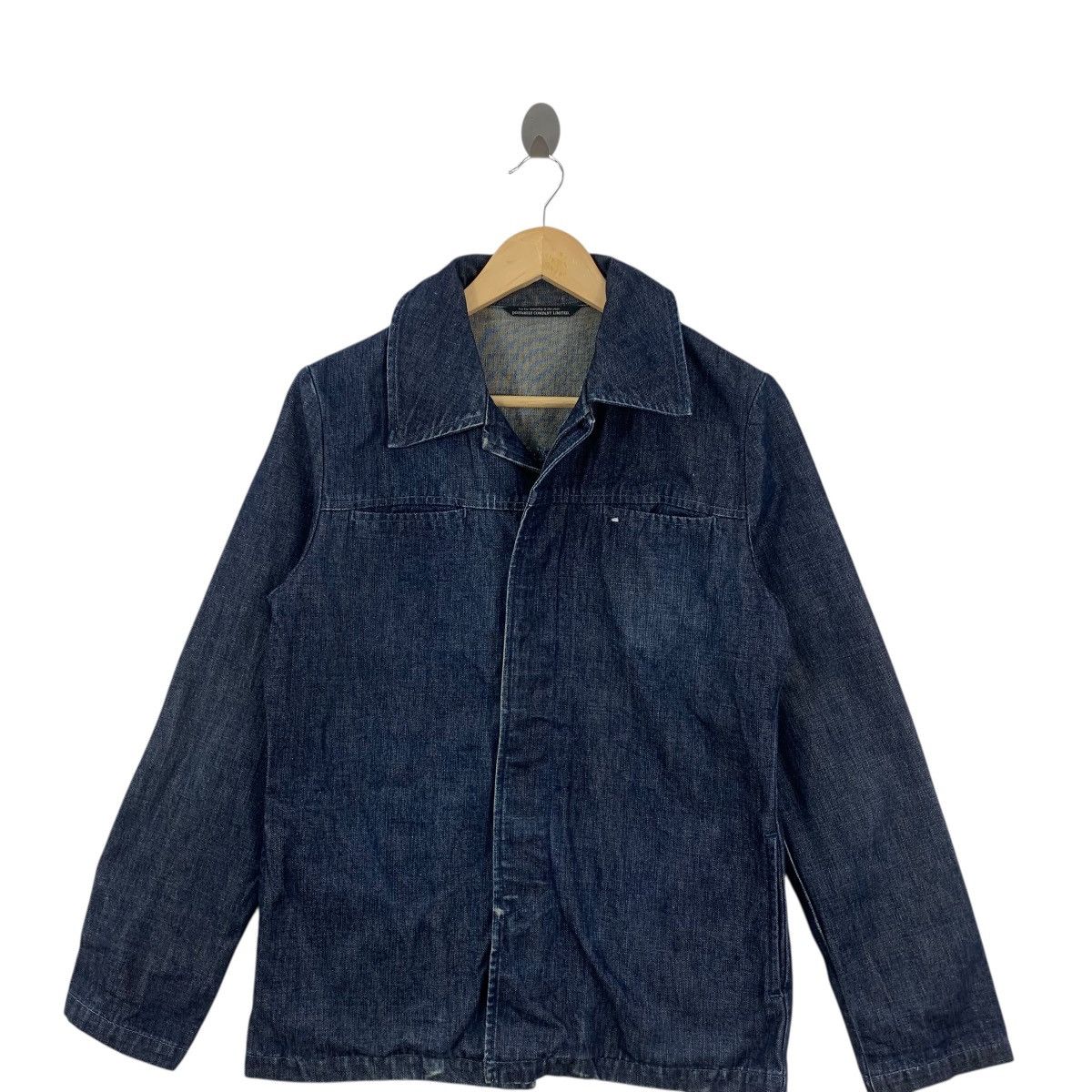 Vintage Vintage 80s DO! FAMILY JAPAN Pure Indigo Denim Jeans Jacket Size M / US 6-8 / IT 42-44 - 5 Thumbnail