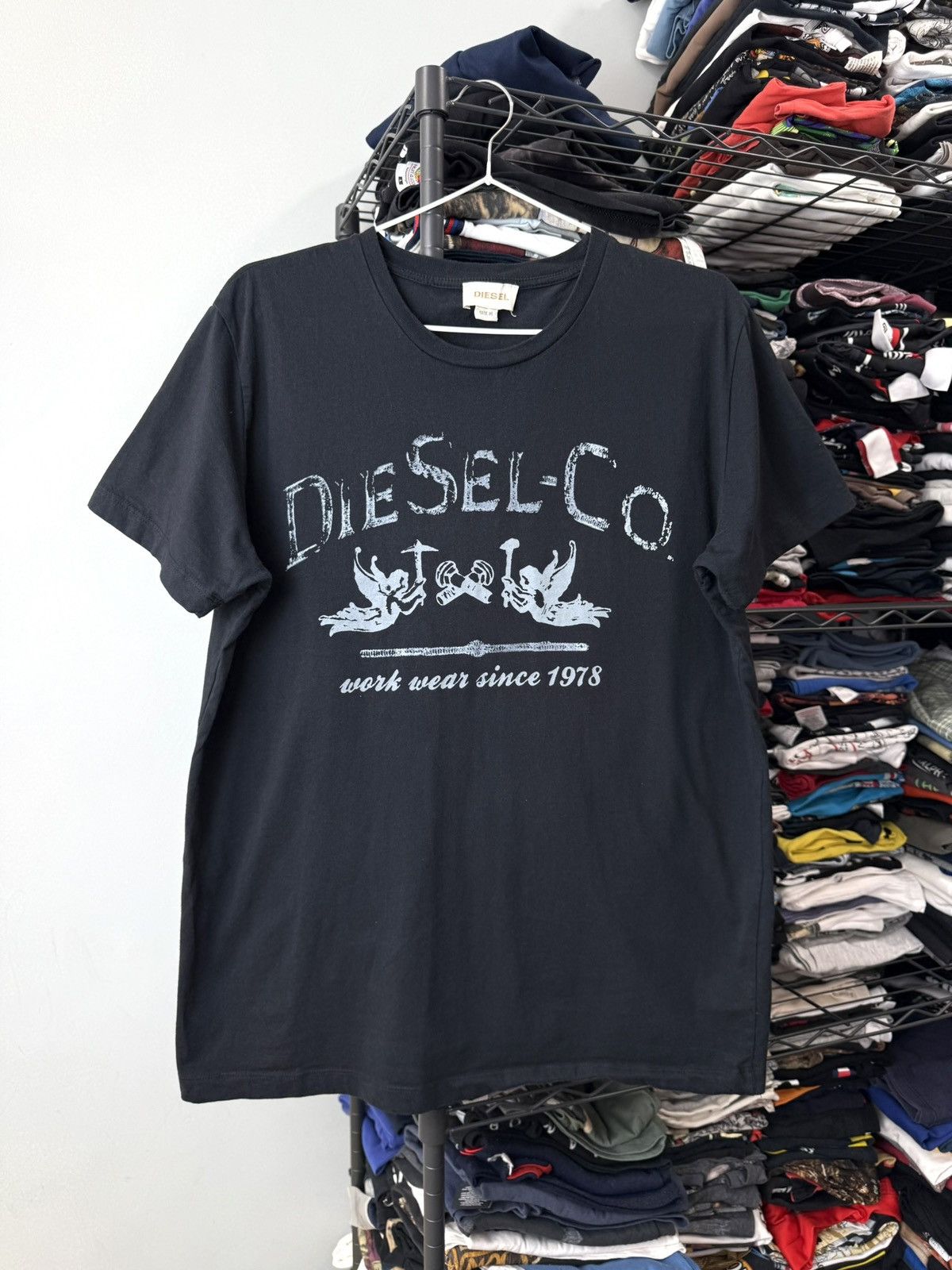 Diesel Vintage Diesel T Shirt Archive Item Size US XL / EU 56 / 4 - 1 Thumbnail