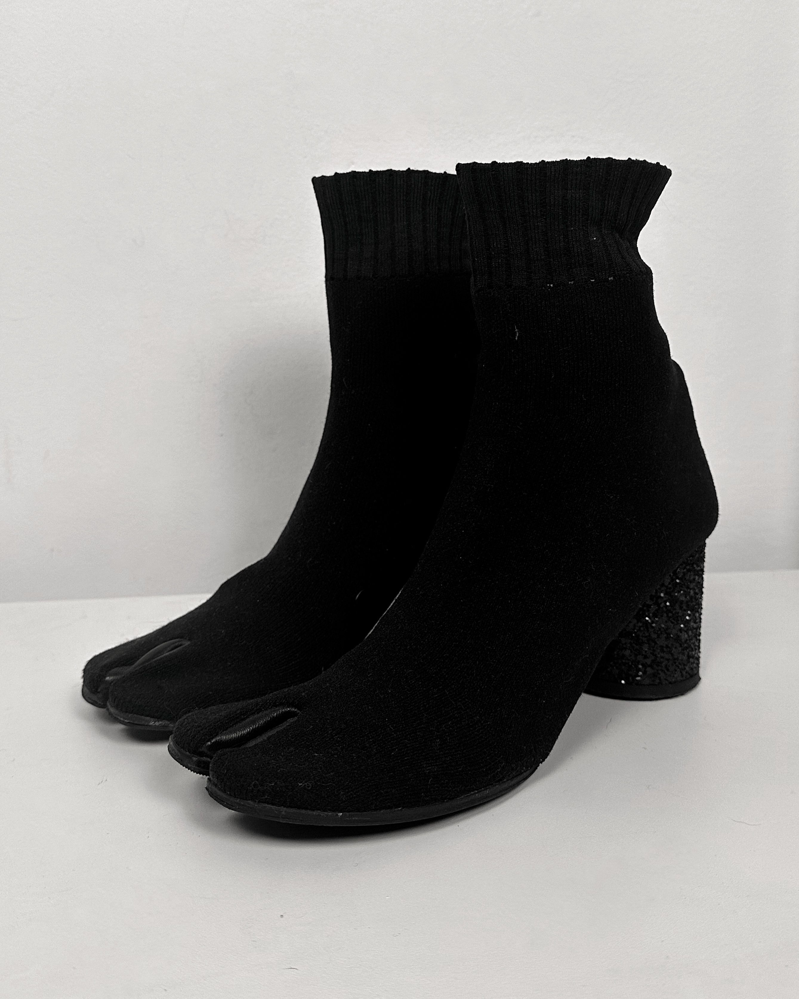 Maison Margiela Maison Margiela Sock Glitter Heel Tabi Boots Size US 9 / IT 39 - 6 Thumbnail