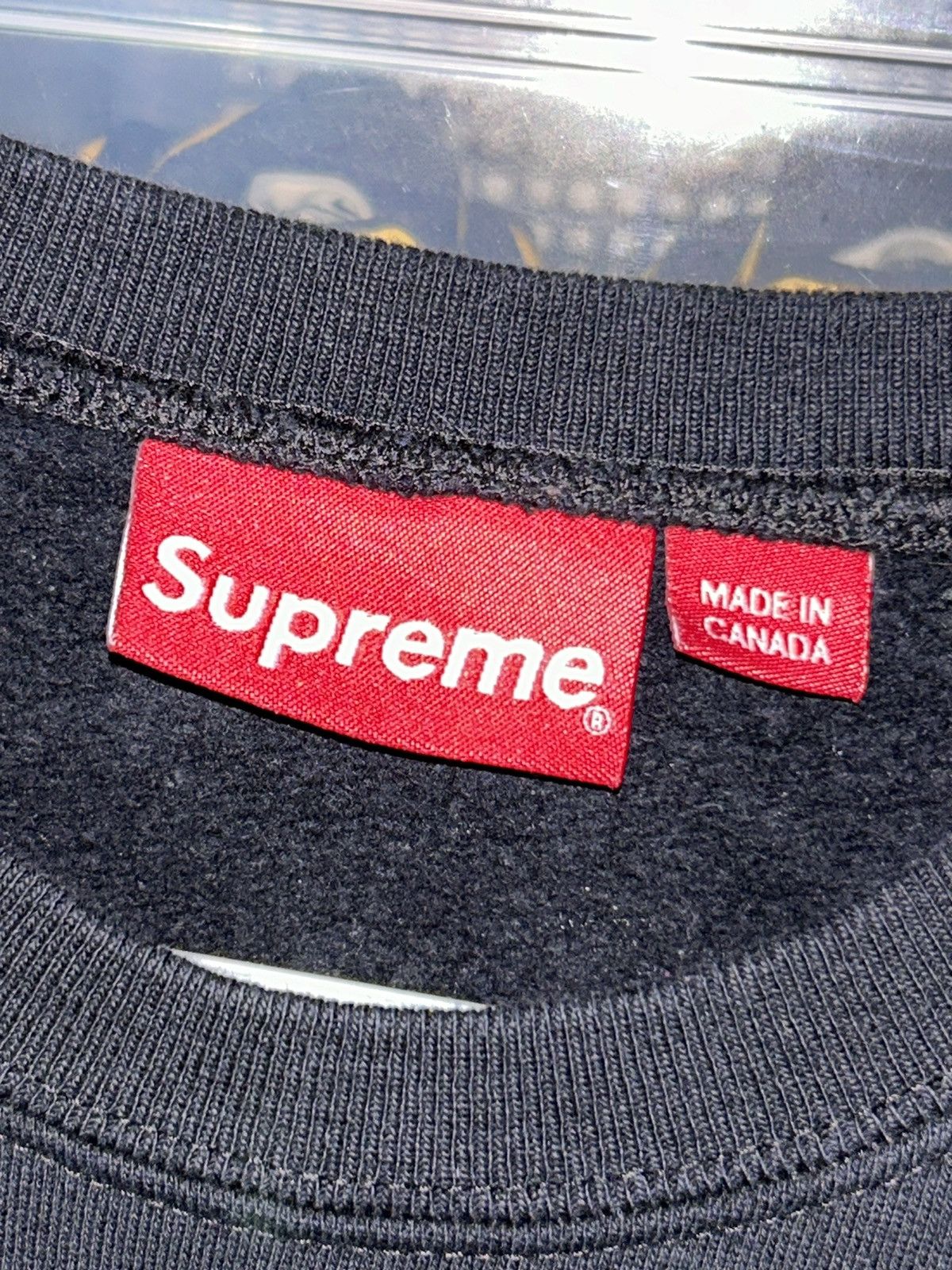 Supreme Supreme Side Arc Crewneck Sweatshirt SS18 size Medium VNDS Size US M / EU 48-50 / 2 - 4 Thumbnail