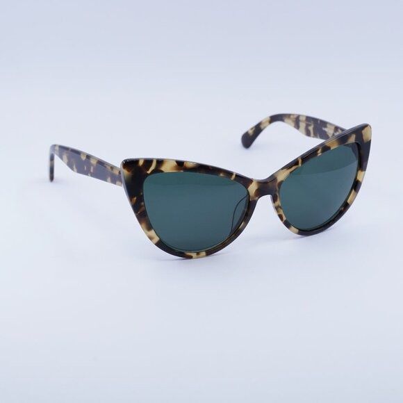 Kate Spade Kate Spade KARINA/S 0086 00 Sunglasses Havana Cat Eye Frame Size ONE SIZE - 8 Thumbnail