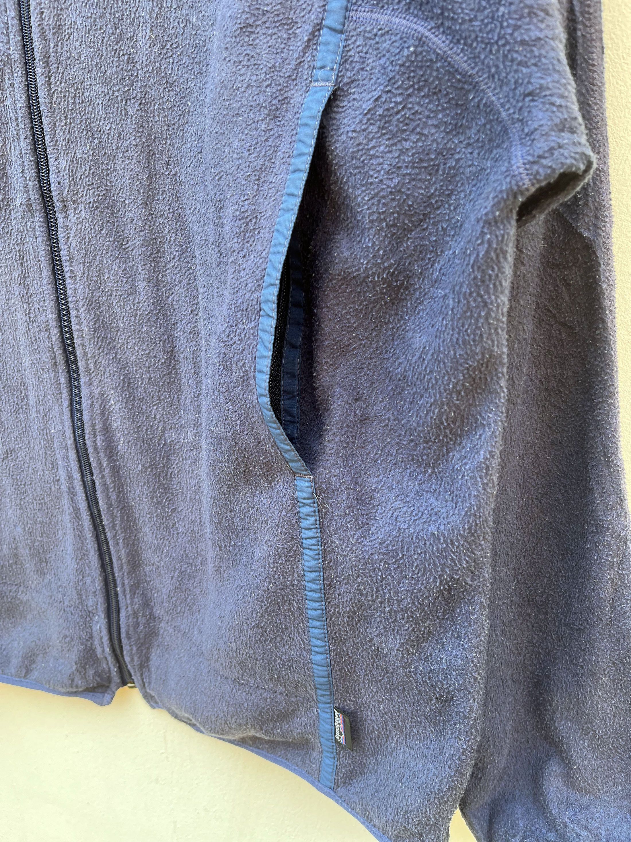 Patagonia Vintage Patagonia 90s Zipper Fleece Sweatshirt Sweater Size US L / EU 52-54 / 3 - 2 Thumbnail