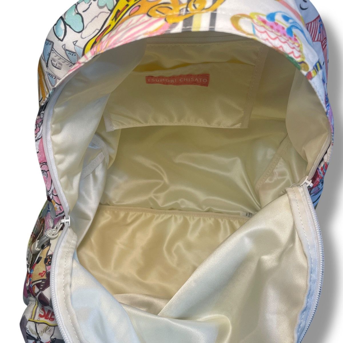 Tsumori Chisato RARE Tsumori Chisato AOP Multicolor Big Backpack Size ONE SIZE - 7 Thumbnail
