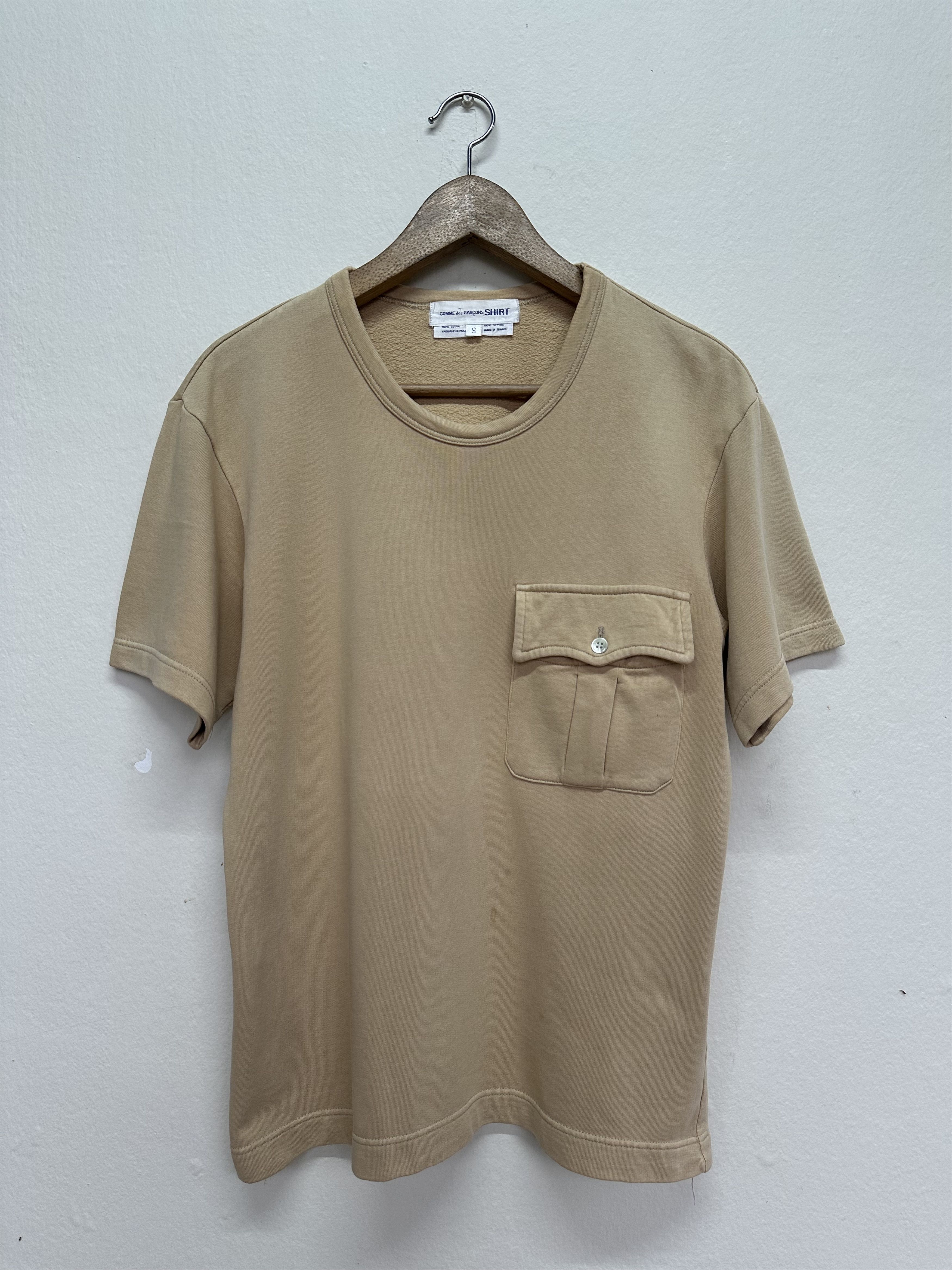 Comme des Garcons Vintage Comme Des Garçons Shirt Pocket Fleece Size US M / EU 48-50 / 2 - 1 Thumbnail