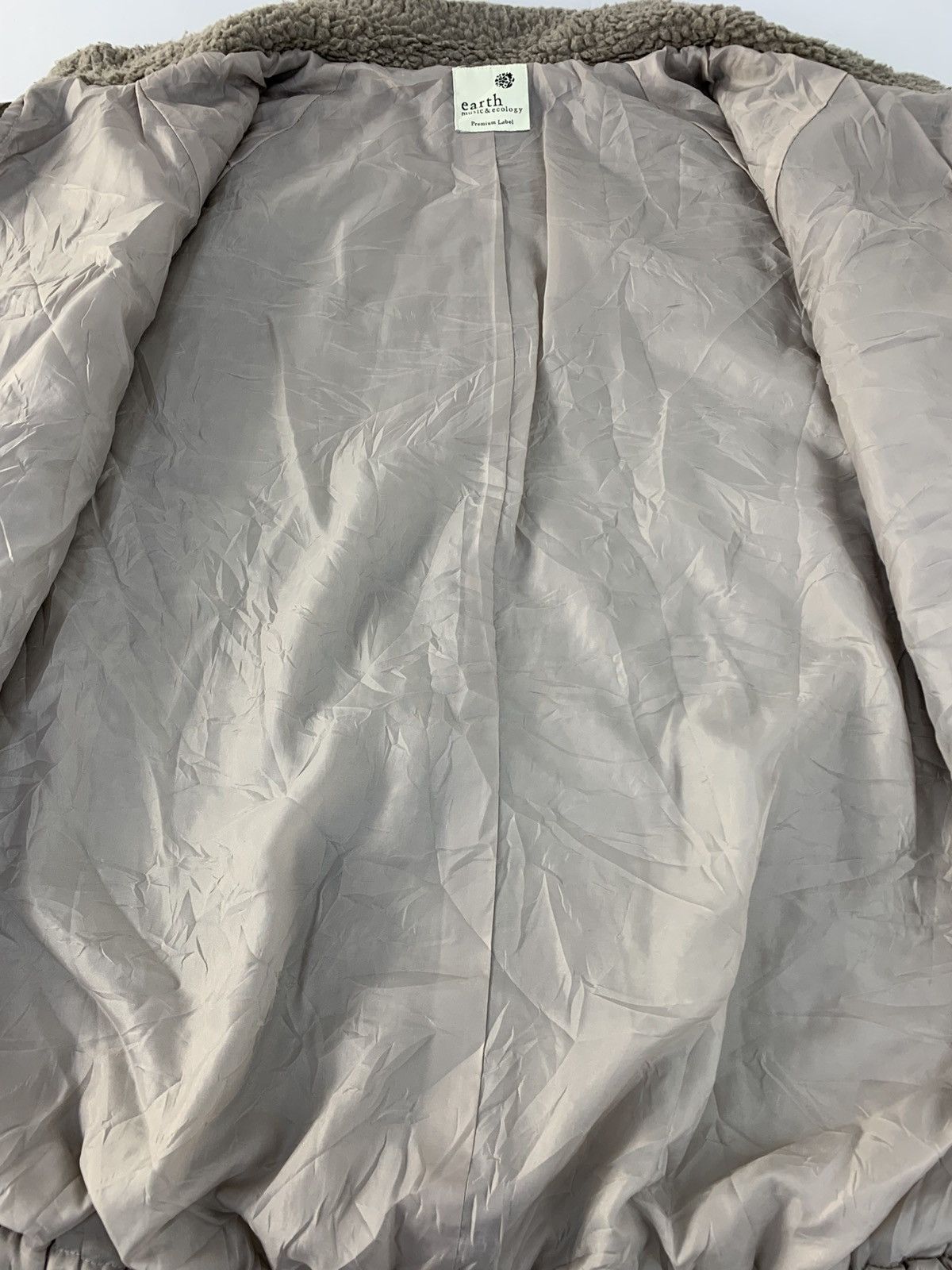 Japanese Brand Earth Music & Ecology Sherpa Deep Pile Padded Sherling Size US M / EU 48-50 / 2 - 6 Thumbnail