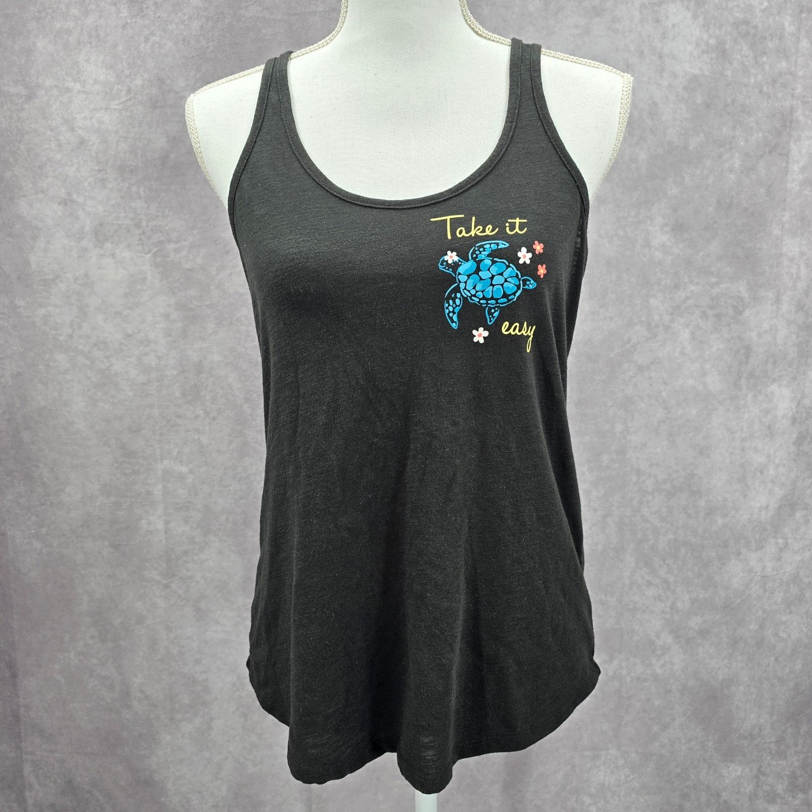 Other Secret Treasures Black Racerback Sleepwear Tank Top Small Size S / US 4 / IT 40 - 1 Thumbnail
