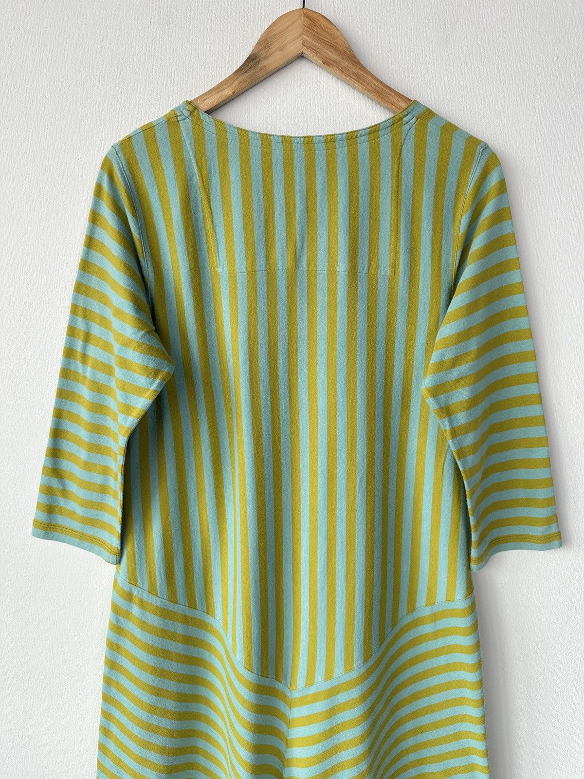 Gudrun Sjoden GUDRUN SJODEN Organic Cotton Striped A-Line Tunic Dress Sz M Size M / US 6-8 / IT 42-44 - 7 Thumbnail