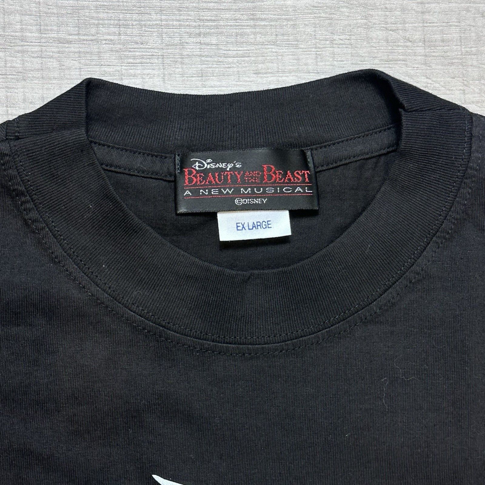 Disney Rare Vintage DISNEY Beauty & The Beast Broadway Musical XL Size US XL / EU 56 / 4 - 7 Thumbnail