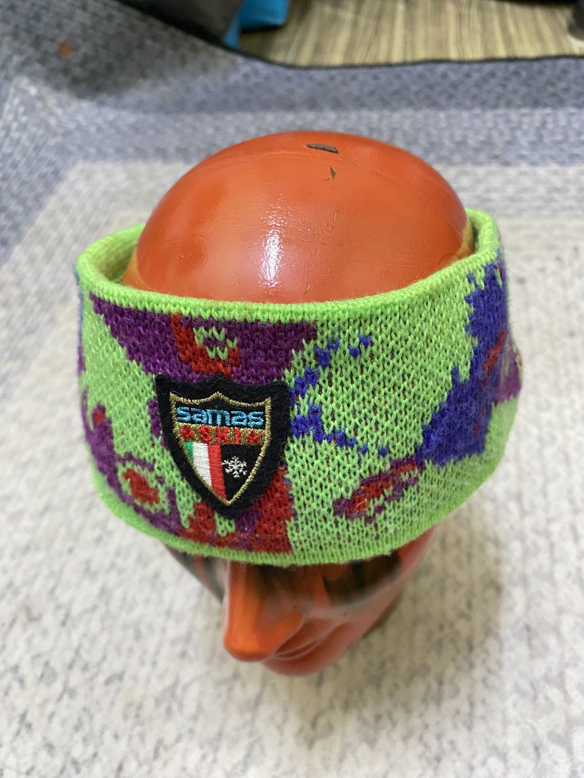 Japanese Brand × Phenix × Ski-Doo VINTAGE SAMAS SKI HEAD BAND UNISEX Size ONE SIZE - 1 Thumbnail