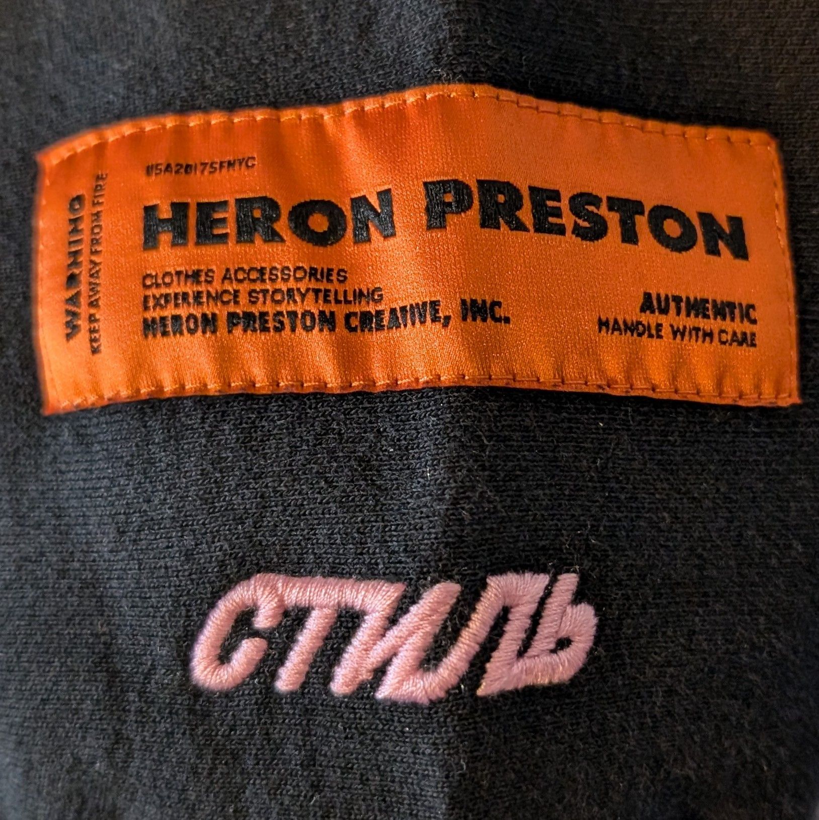 Heron Preston Handle With Care Tape Zip-Up Size US S / EU 44-46 / 1 - 3 Thumbnail