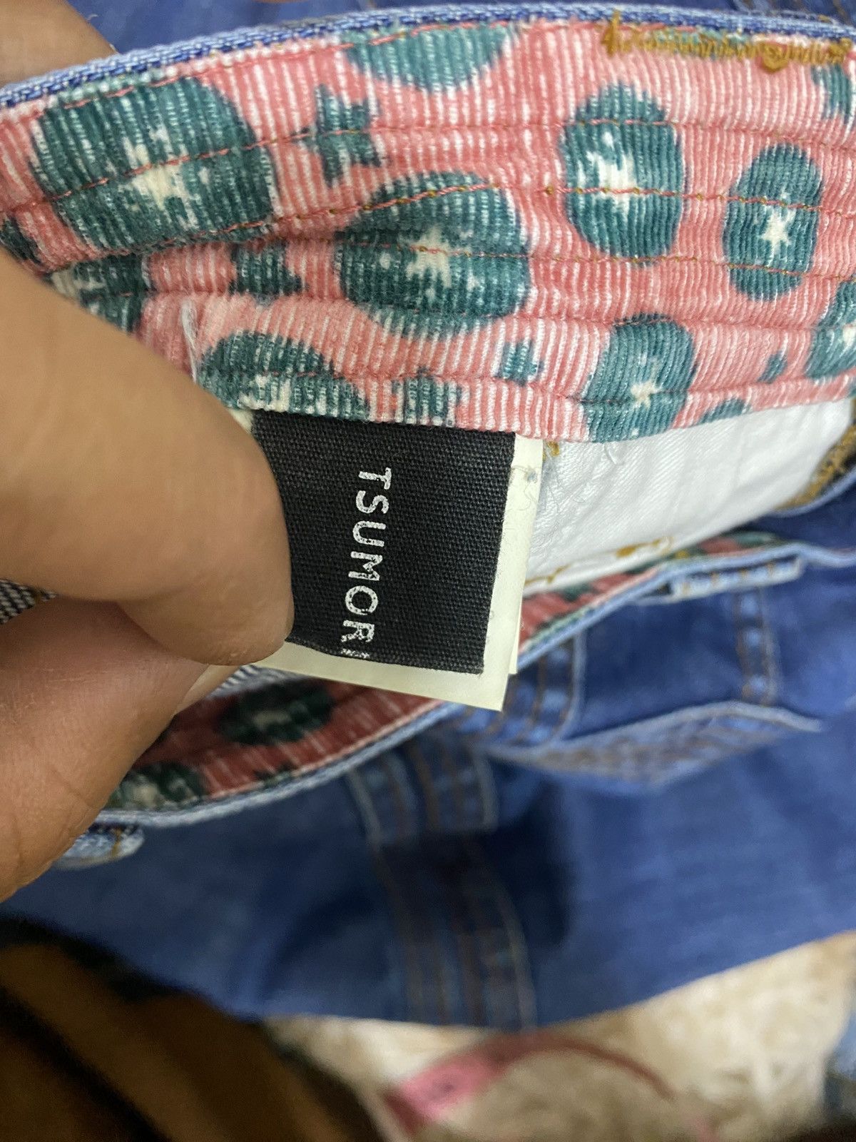 Tsumori Chisato e (Tajuk) Tsumori Chisato Jeans – Unique Stitch Detail – Size US 32 / EU 48 - 5 Thumbnail