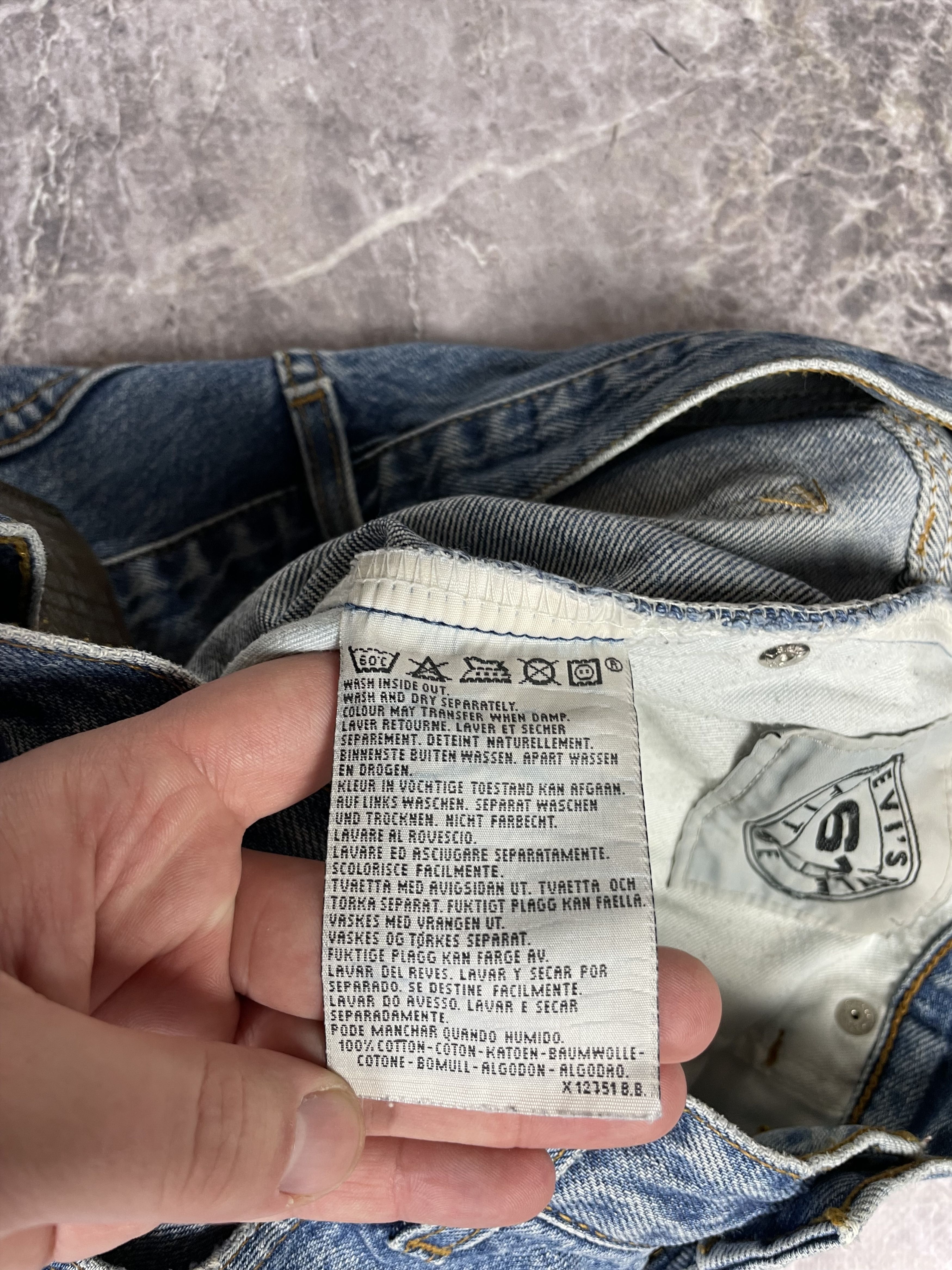 Levi's LEVIS 616 Vintage Made in UK Jeans Denim Size US 34 / EU 50 - 11 Thumbnail