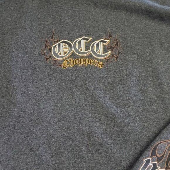 AAA AAA OCC (Orange County Choppers) Graphics Front & Back Gray Size US L / EU 52-54 / 3 - 9 Thumbnail