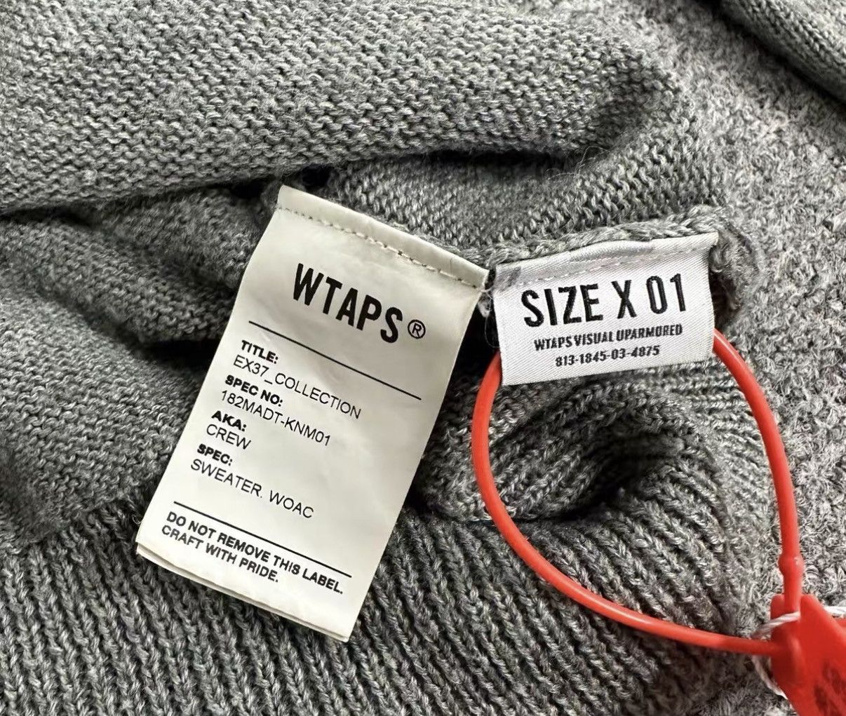 Wtaps WTAPS Logo Print Crew Neck Sweater J16 Size US XS / EU 42 / 0 - 6 Thumbnail