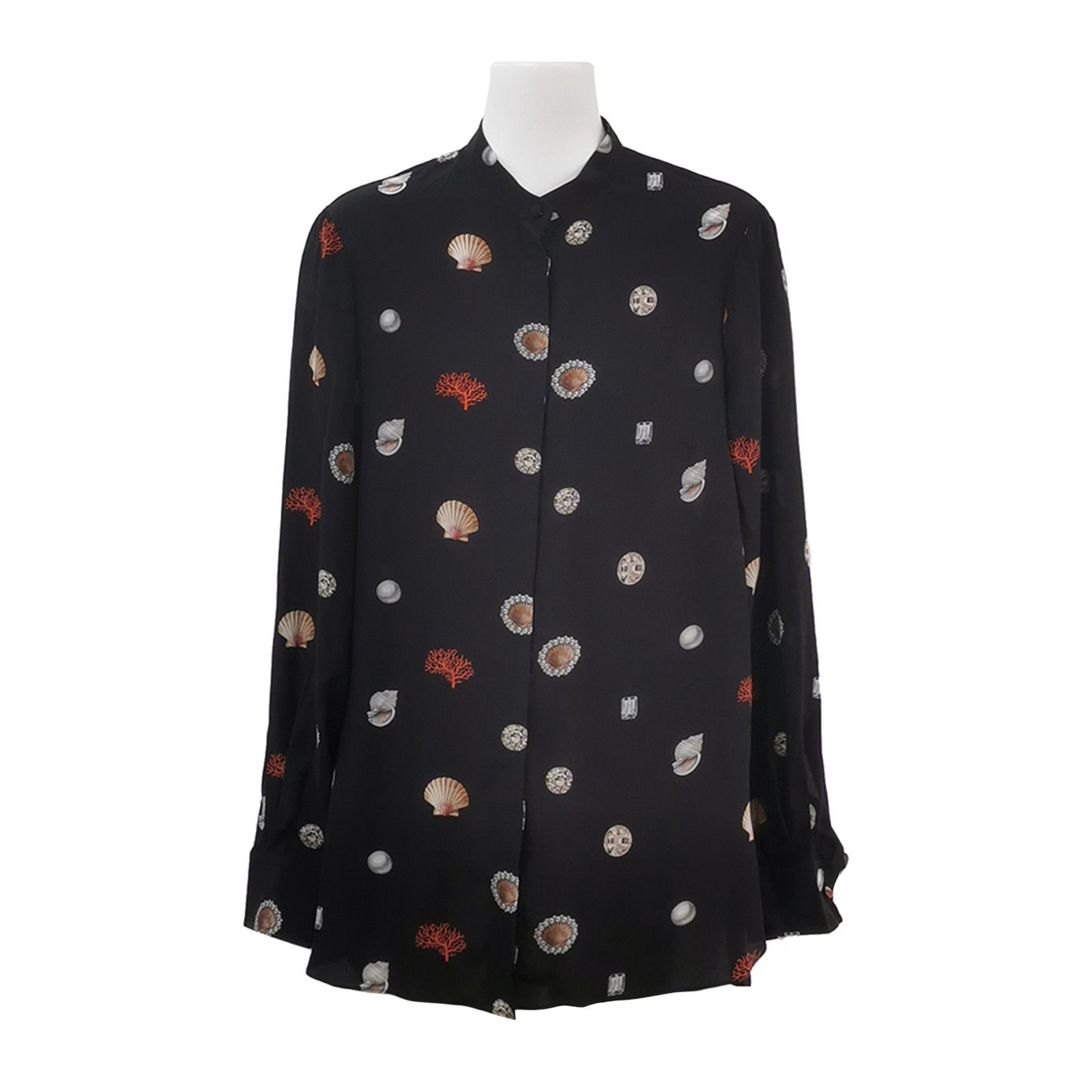 Alexander McQueen Alexander McQueen Women m Short Sleeve Shirts Size M / US 6-8 / IT 42-44 - 1 Thumbnail