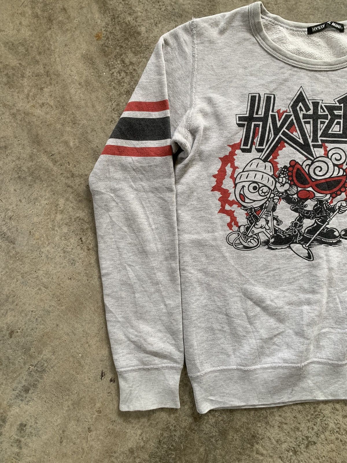 Hysteric Glamour Hysteric mini by hysteric glamour band graphic sweatshirt Size S / US 4 / IT 40 - 2 Thumbnail
