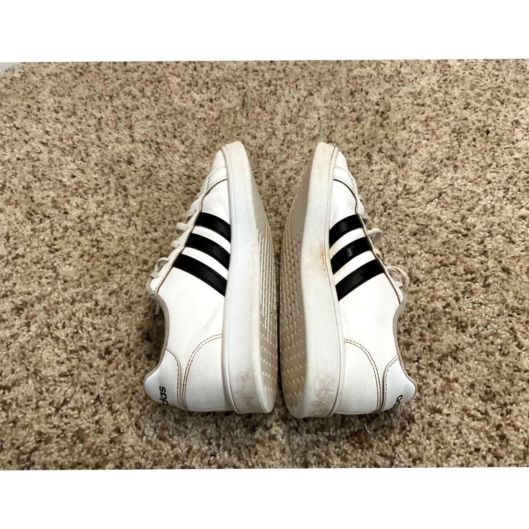 Adidas ADIDAS Cloudfoam Advantage Sneaker Women's Low Top Lace Up Black Size 5 Size US 5 / IT 35 - 5 Thumbnail