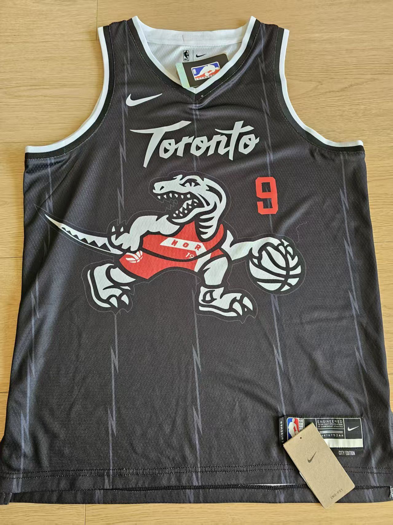 NBA 2026 Toronto Raptors #9 RJ Barrett Jersey Size US XL / EU 56 / 4 - 1 Thumbnail
